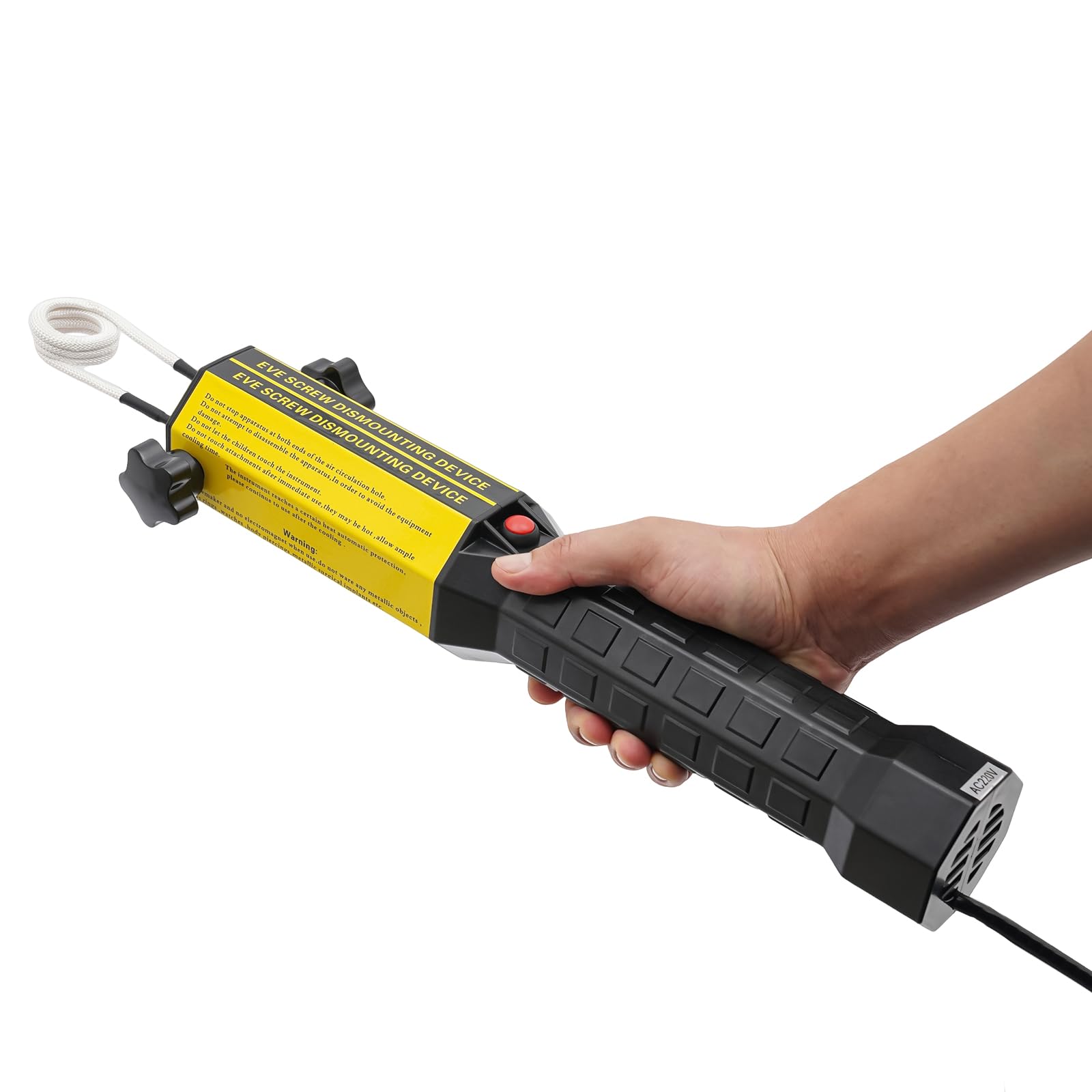 miihgnos Magnetischer Induktionsheizgerät, 1000W Flameless Induktion Heater 800°C Induktionsspule mit 3 Heizspulen und Tragbare Taschen, Induktionsheizer-Handgeräteset für Schrauben Muttern miihgnos Magnetischer Induktionsheizgerät, 1000W Flameless Induktion Heater 800°C Induktionsspule mit 3 Heizspulen und Tragbare Taschen, Induktionsheizer-Handgeräteset für Schrauben Muttern von miihgnos