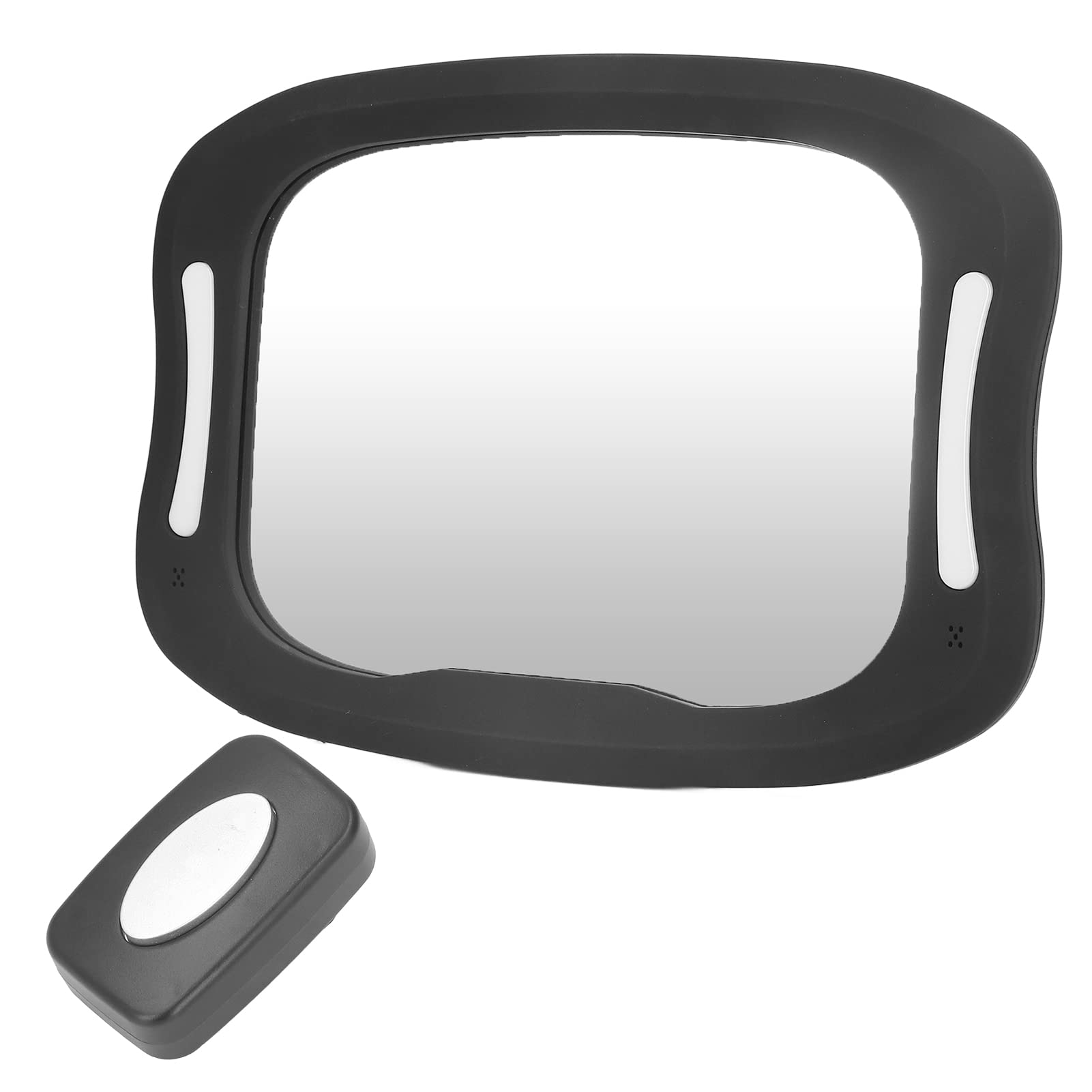 Auto-Baby-Spiegel, Baby-Autospiegel 360 ° verstellbarer Fernbedienungs-Clip-Design ABS-PC mit Fernbedienung für Auto für Auto von minifinker