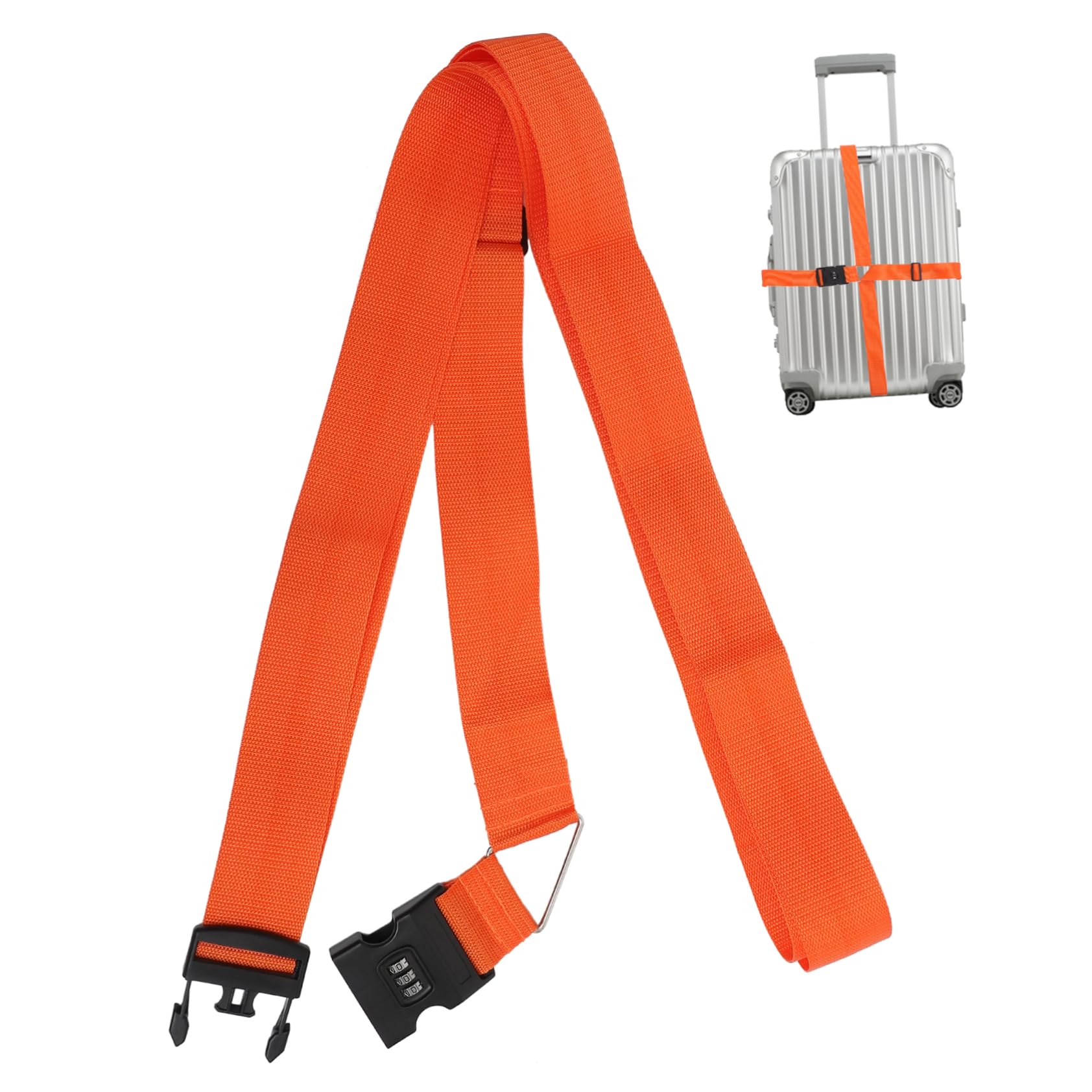 minkissy Koffergurte Utility-Riemen Mit Schnalle Reisegurte Gepäckband Koffer Schnallenriemen Gürtel Gepäckgurte Gepäckbefestigungsgurte Gepäck Packband Gepäckgurtband Oxford-Stoff Orange minkissy Koffergurte Utility-Riemen Mit Schnalle Reisegurte Gepäckband Koffer Schnallenriemen Gürtel Gepäckgurte Gepäckbefestigungsgurte Gepäck Packband Gepäckgurtband Oxford-Stoff Orange von minkissy