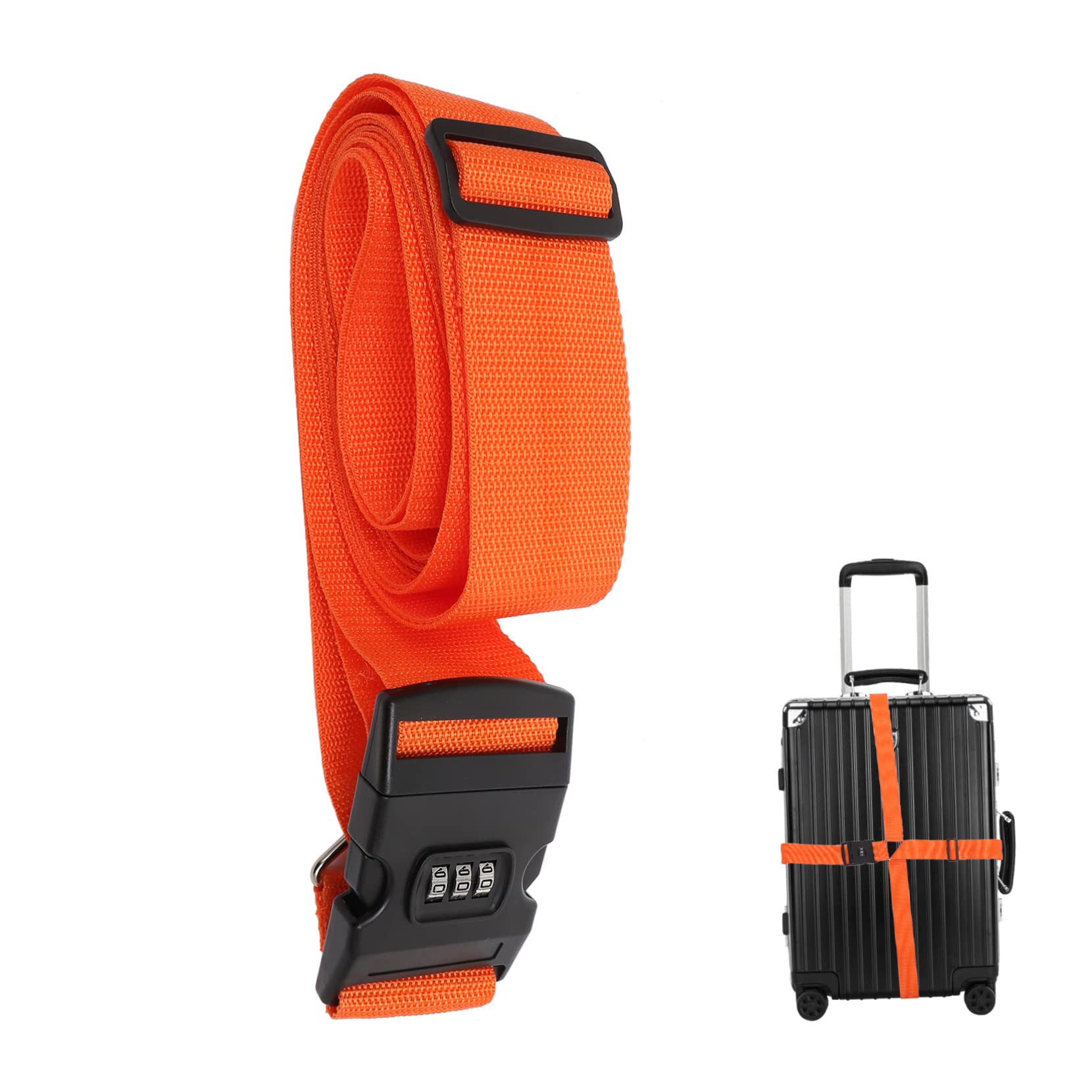 minkissy Koffergurte Utility-Riemen mit Schnalle Gürtel Koffer Schnallenriemen Gepäckgurte Gepäckband Kleiner Gepäckgurt Reisegurte Gepäckgurtschnalle Gepäckgurtband Oxford-Stoff Orange minkissy Koffergurte Utility-Riemen mit Schnalle Gürtel Koffer Schnallenriemen Gepäckgurte Gepäckband Kleiner Gepäckgurt Reisegurte Gepäckgurtschnalle Gepäckgurtband Oxford-Stoff Orange von minkissy