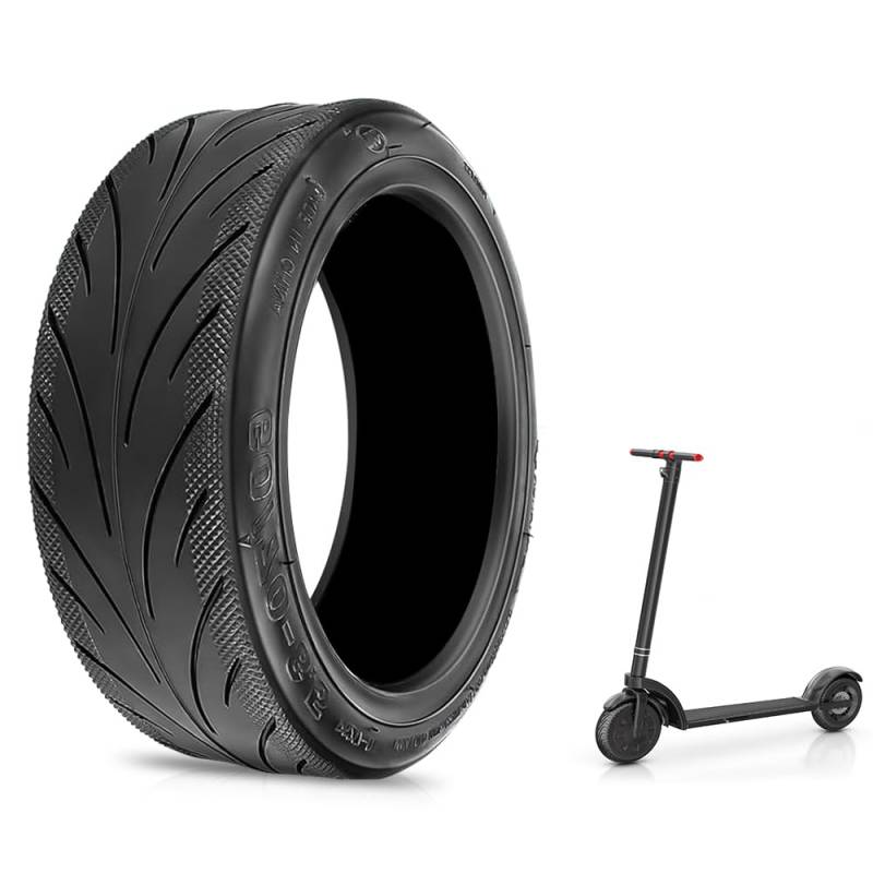 mizikuu 60/70-6.5 scooter reifen,10 Zoll Tubeless Reifen Rutschfestz Verschleißfest Ersatzreifen reifen mit Ventil kompatibel Segway Ninebot Max G30 Vorne/Hinten Scooter von mizikuu