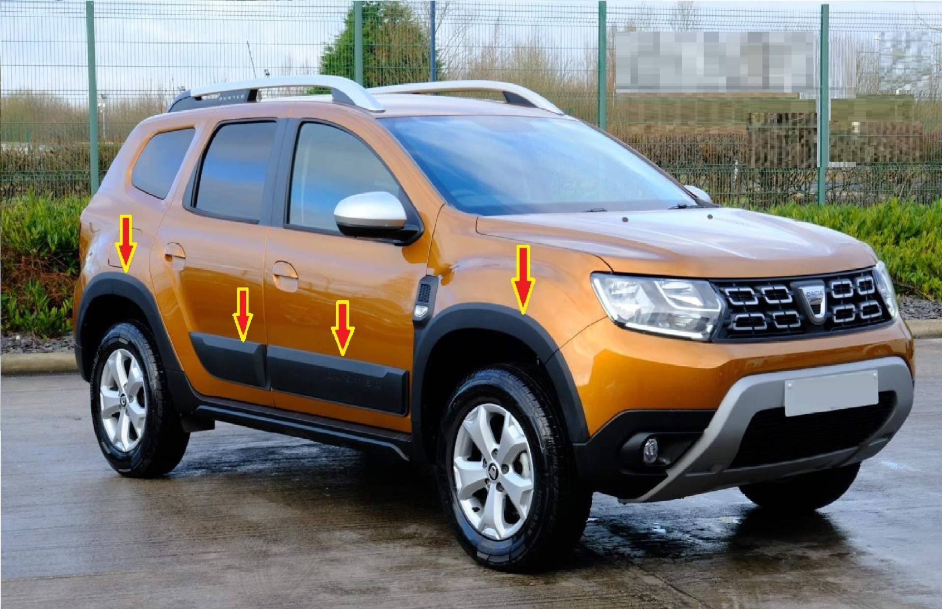 mne parts Dacia Duster 2018+ Kotflügel und Türleiste ABS Body Kit 12 STK mne parts Dacia Duster 2018+ Kotflügel und Türleiste ABS Body Kit 12 STK von mne parts