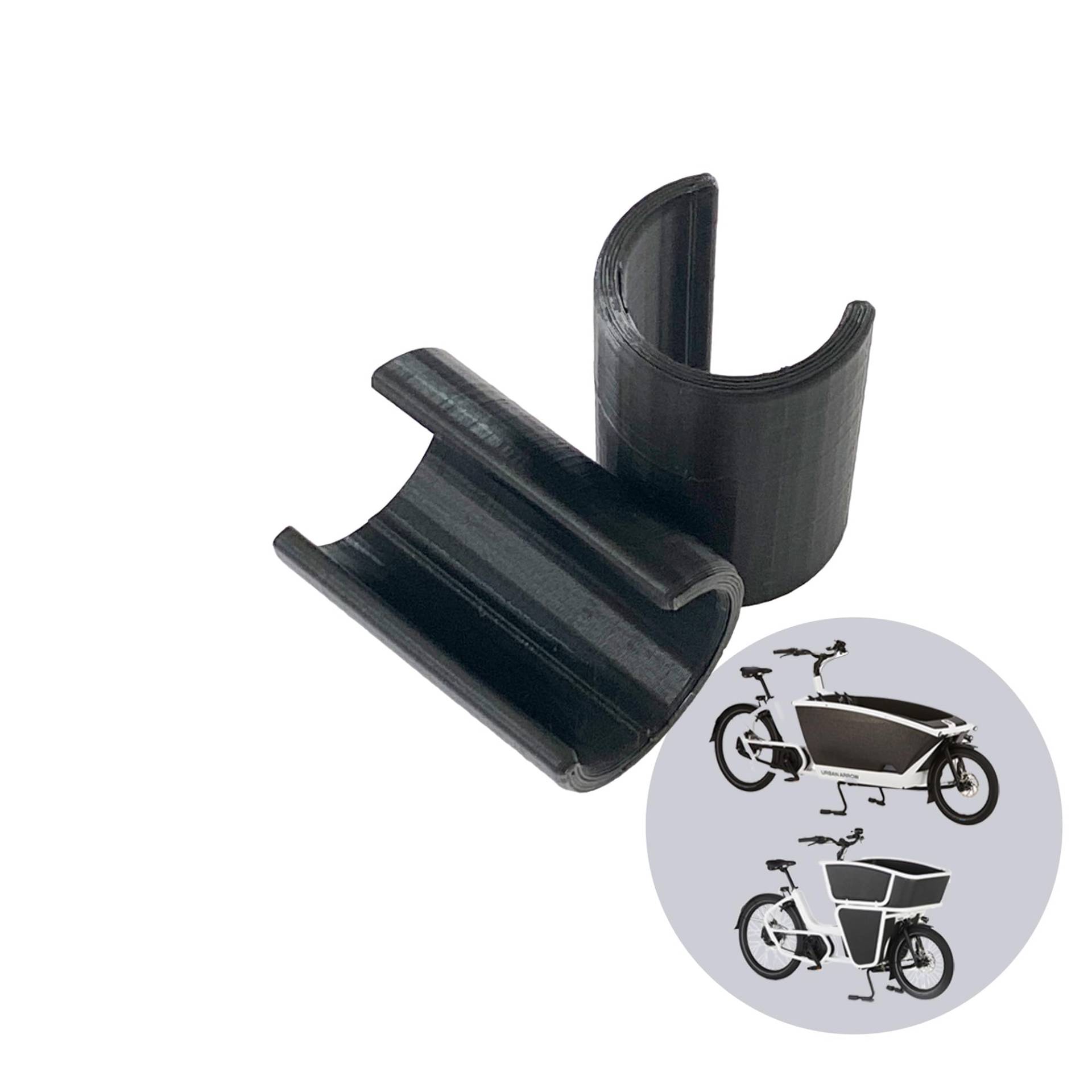 moin minis 2er Set Abstandshalter für Fahrradständer für Urban Arrow Family & Shorty Lastenräder Schützt Gummipuffer moin minis 2er Set Abstandshalter für Fahrradständer für Urban Arrow Family & Shorty Lastenräder Schützt Gummipuffer von moin minis