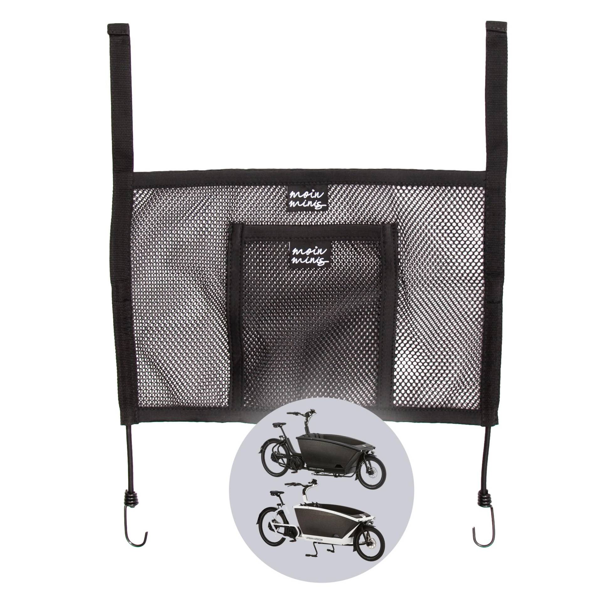 moin minis seitliches Gepäcknetz für Urban Arrow Family Lastenrad Fahhrad Cargo Bike Netz Gumminetz Ersatz für Fahrradtasche oder Fahrradkorb moin minis seitliches Gepäcknetz für Urban Arrow Family Lastenrad Fahhrad Cargo Bike Netz Gumminetz Ersatz für Fahrradtasche oder Fahrradkorb von moin minis