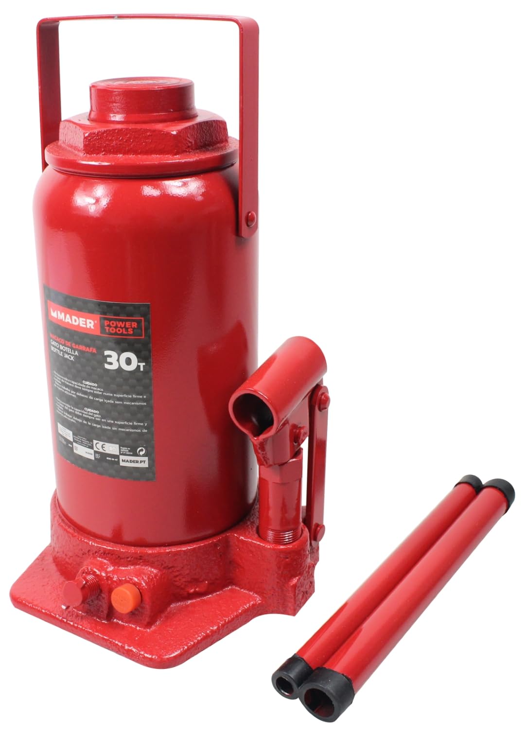 Hydraulischer Wagenheber 30T - 30 Tonnen Tragfähigkeit, robuste Konstruktion, einfach zu bedienen, ideal zum Heben von Fahrzeugen und schweren Maschinen von monkey ladder