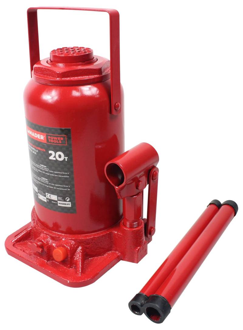 Wagenheber - hydraulisch, Kapazität 20T, robuste Konstruktion, einfach zu bedienen, ideal zum Heben von Fahrzeugen und schweren Maschinen von monkey ladder