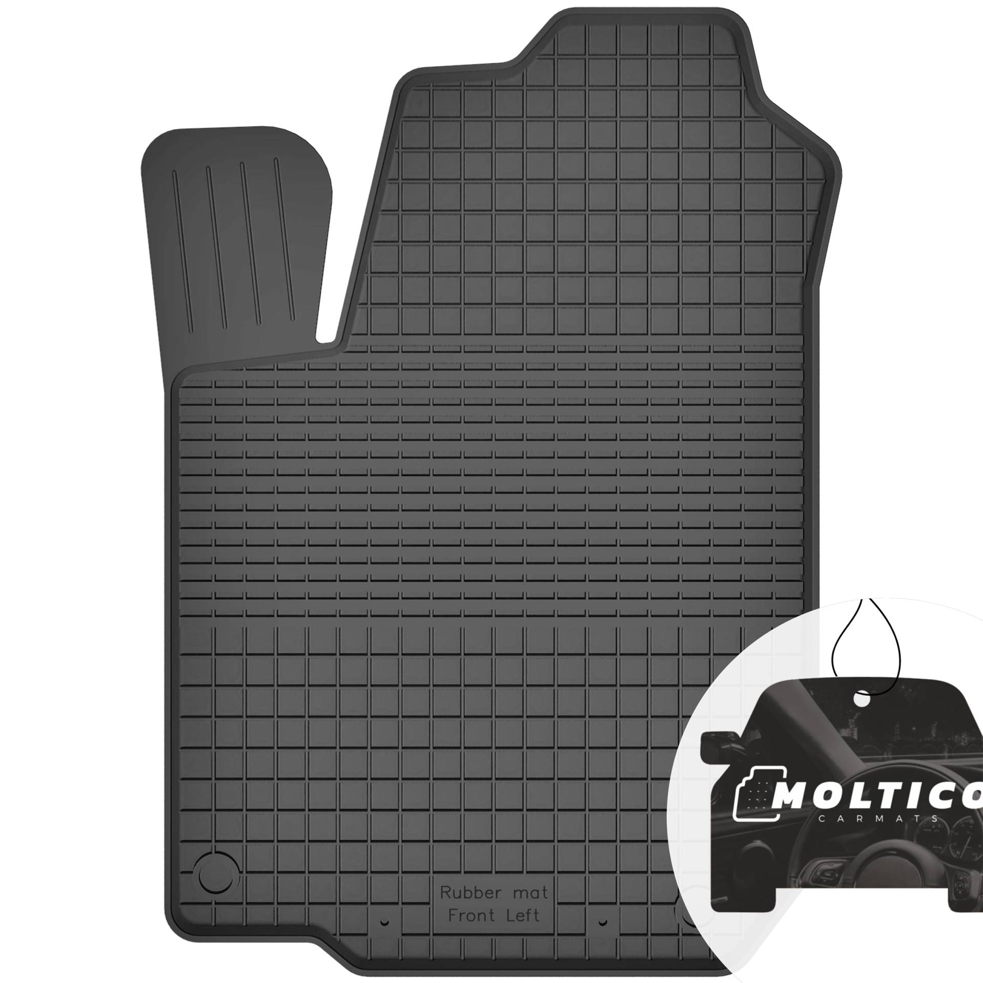 Fahrer Gummimatten mit Rand Auto Fußmatten Gummi Automatten Passgenau 1-teilig Set - passend für Toyota Urban Cruiser 2008-2014 Fahrer Gummimatten mit Rand Auto Fußmatten Gummi Automatten Passgenau 1-teilig Set - passend für Toyota Urban Cruiser 2008-2014 von moto-MOLTICO