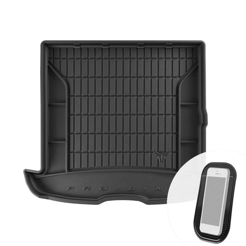 Gummi Kofferraumwanne mit Organizer-Funktion passend für Volvo V50 Kombi 2004-2014 von moto-MOLTICO