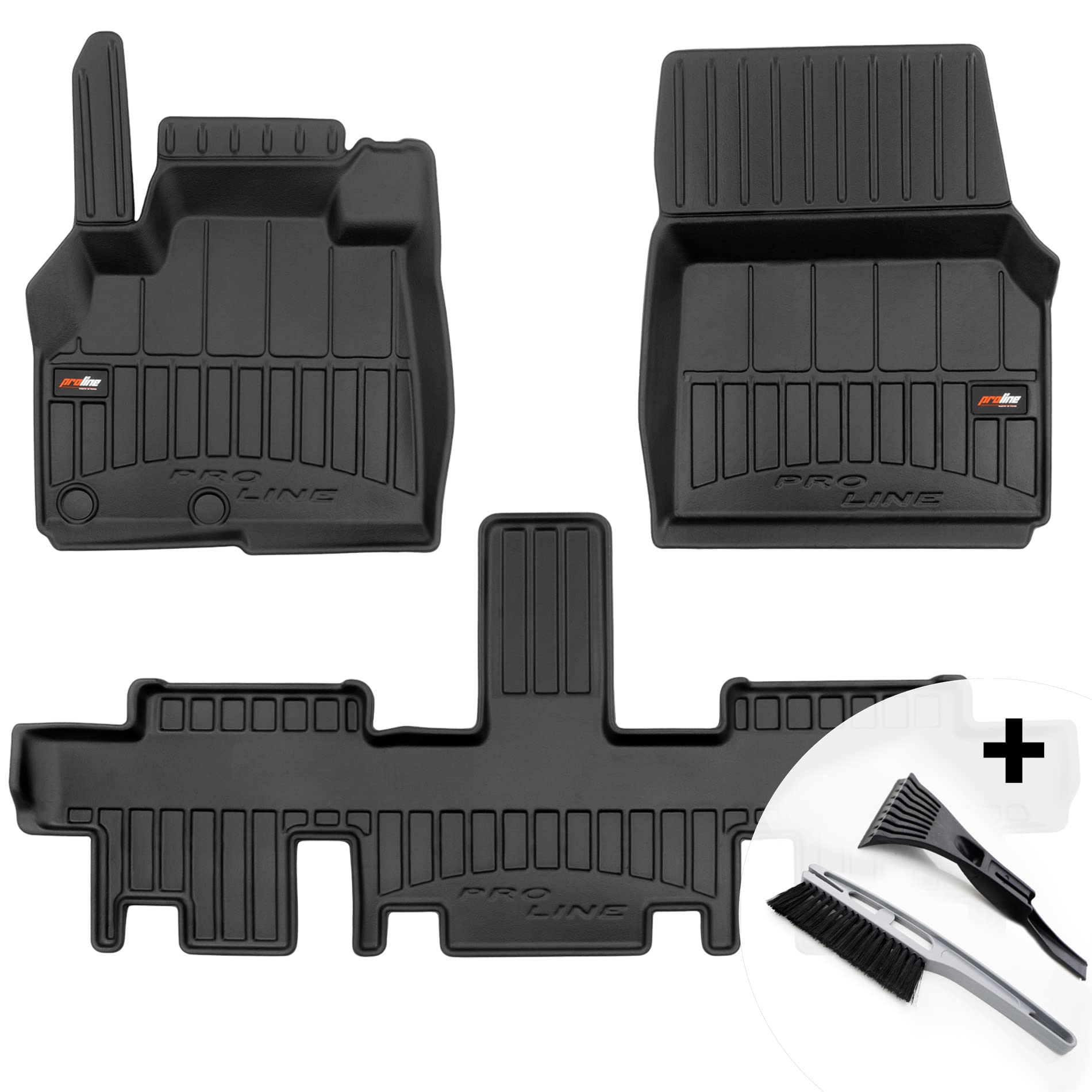 moto-MOLTICO 3D Gummimatten Auto, 3-teiliges Set, Allwetter Gummi Fußmatten, Antirutsch & Wasserfest Autoteppiche - passend für Renault Espace IV 2002-2014 moto-MOLTICO 3D Gummimatten Auto, 3-teiliges Set, Allwetter Gummi Fußmatten, Antirutsch & Wasserfest Autoteppiche - passend für Renault Espace IV 2002-2014 von moto-MOLTICO