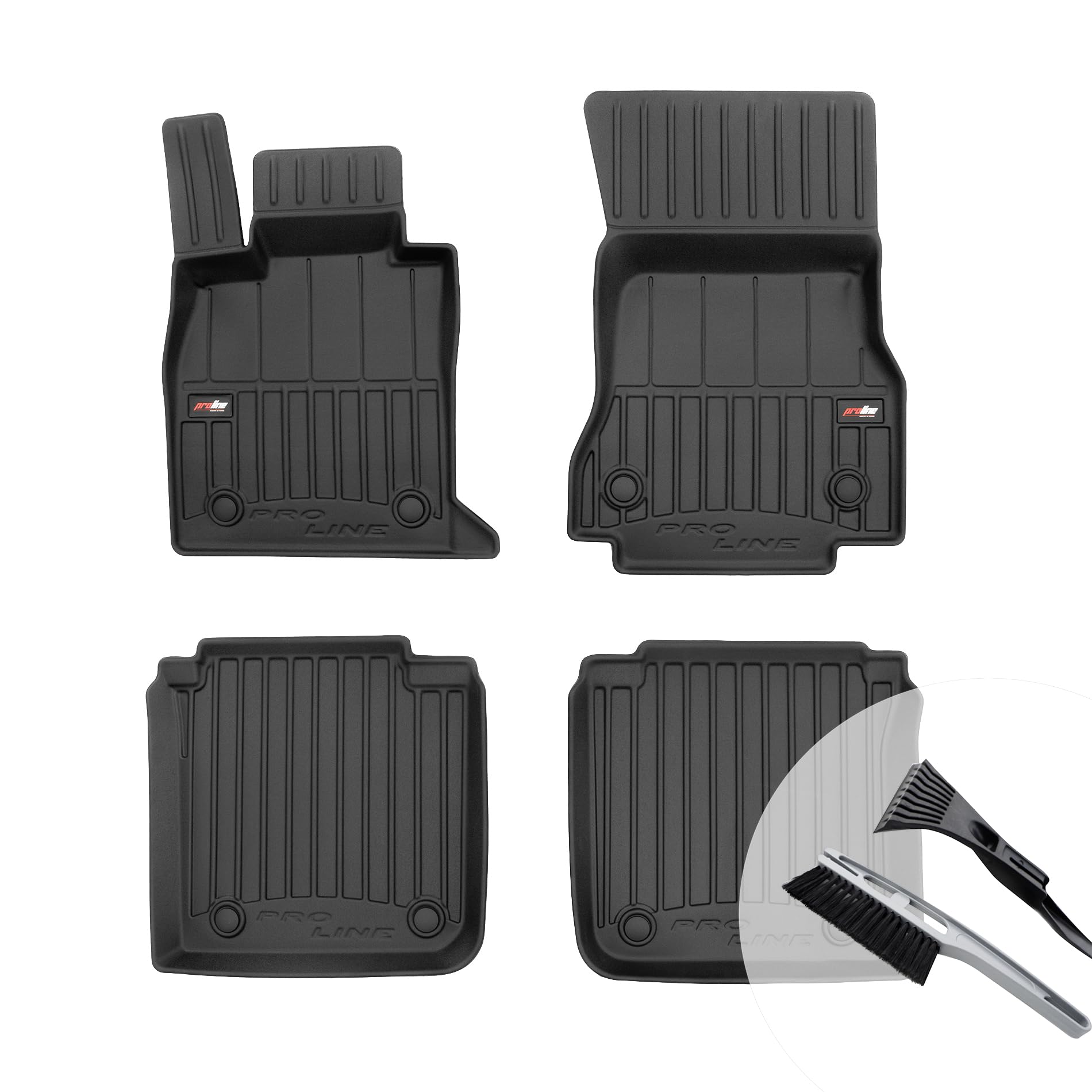 moto-MOLTICO 3D Gummimatten Auto, 4-teiliges Set, Allwetter Gummi Fußmatten, Antirutsch & Wasserfest Autoteppiche - passend für BMW Seria 7 G70 ab 2022 moto-MOLTICO 3D Gummimatten Auto, 4-teiliges Set, Allwetter Gummi Fußmatten, Antirutsch & Wasserfest Autoteppiche - passend für BMW Seria 7 G70 ab 2022 von moto-MOLTICO