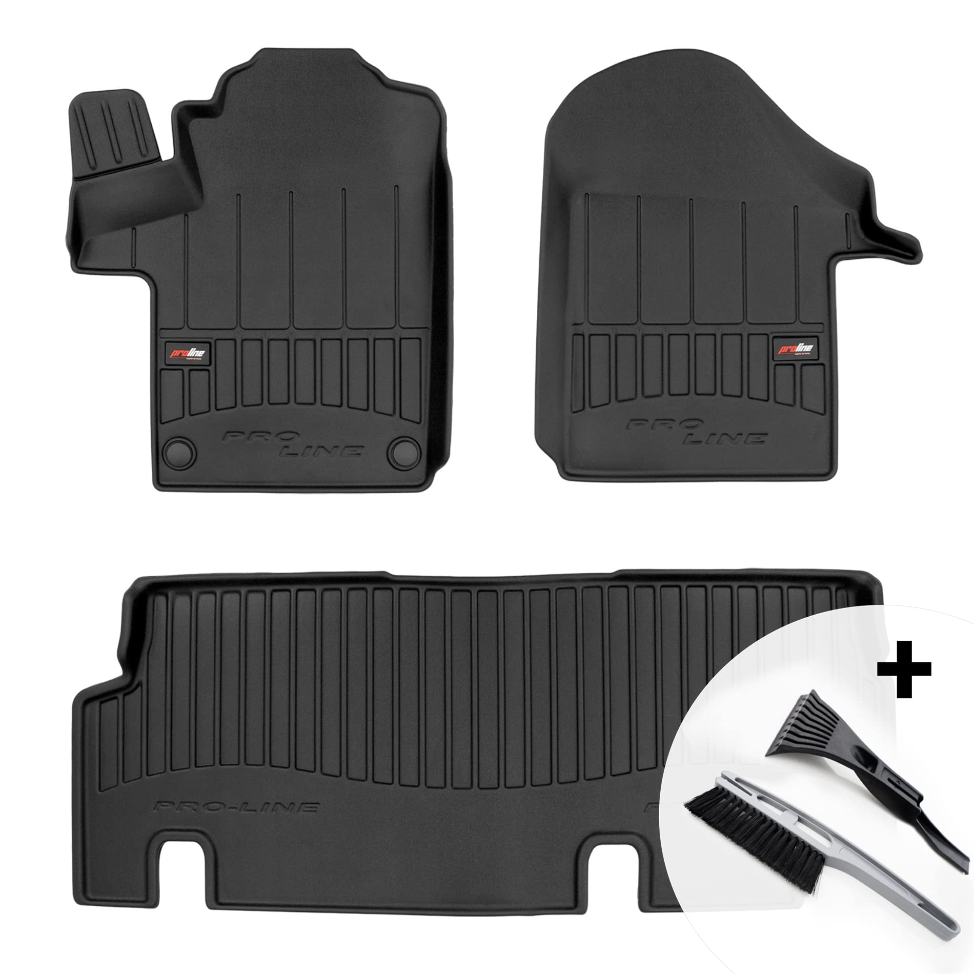 moto-MOLTICO 3D Gummimatten Auto, 3-teiliges Set, Allwetter Gummi Fußmatten, Antirutsch & Wasserfest Autoteppiche - passend für Mercedes-Benz Vito III ab 2014 moto-MOLTICO 3D Gummimatten Auto, 3-teiliges Set, Allwetter Gummi Fußmatten, Antirutsch & Wasserfest Autoteppiche - passend für Mercedes-Benz Vito III ab 2014 von moto-MOLTICO