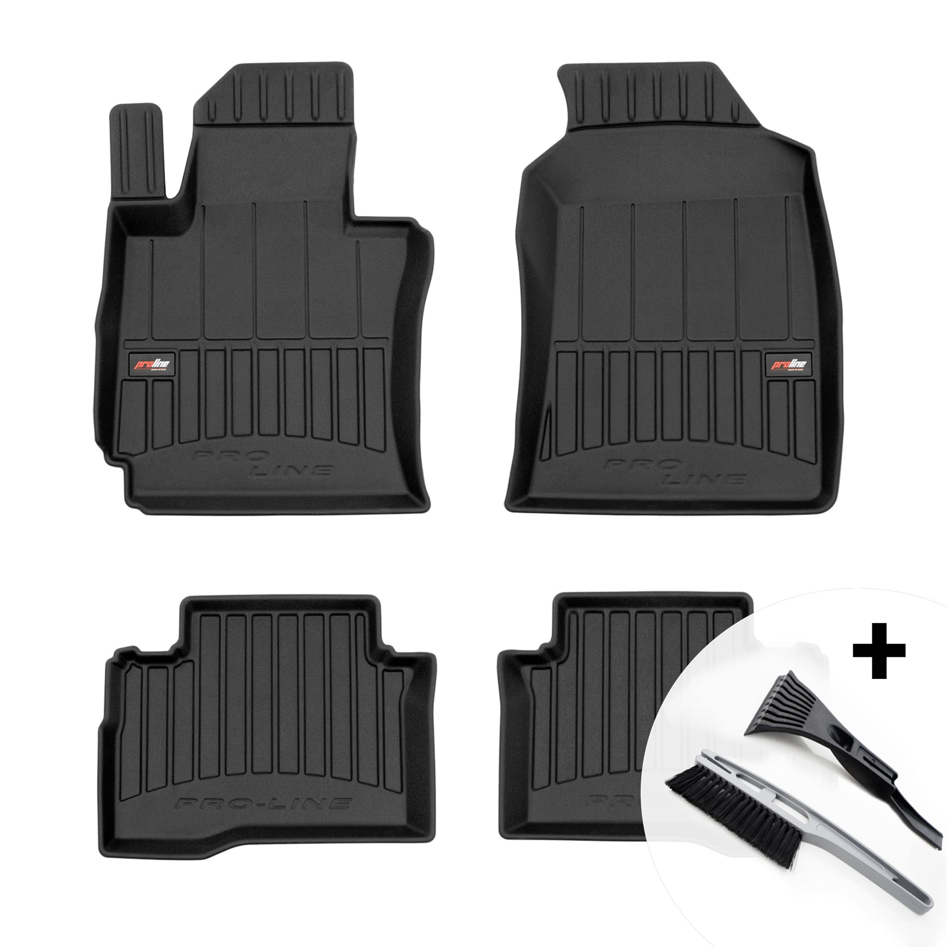 moto-MOLTICO 3D Gummimatten Auto, 4-teiliges Set, Allwetter Gummi Fußmatten, Antirutsch & Wasserfest Autoteppiche - passend für SsangYong Tivoli ab 2015 moto-MOLTICO 3D Gummimatten Auto, 4-teiliges Set, Allwetter Gummi Fußmatten, Antirutsch & Wasserfest Autoteppiche - passend für SsangYong Tivoli ab 2015 von moto-MOLTICO