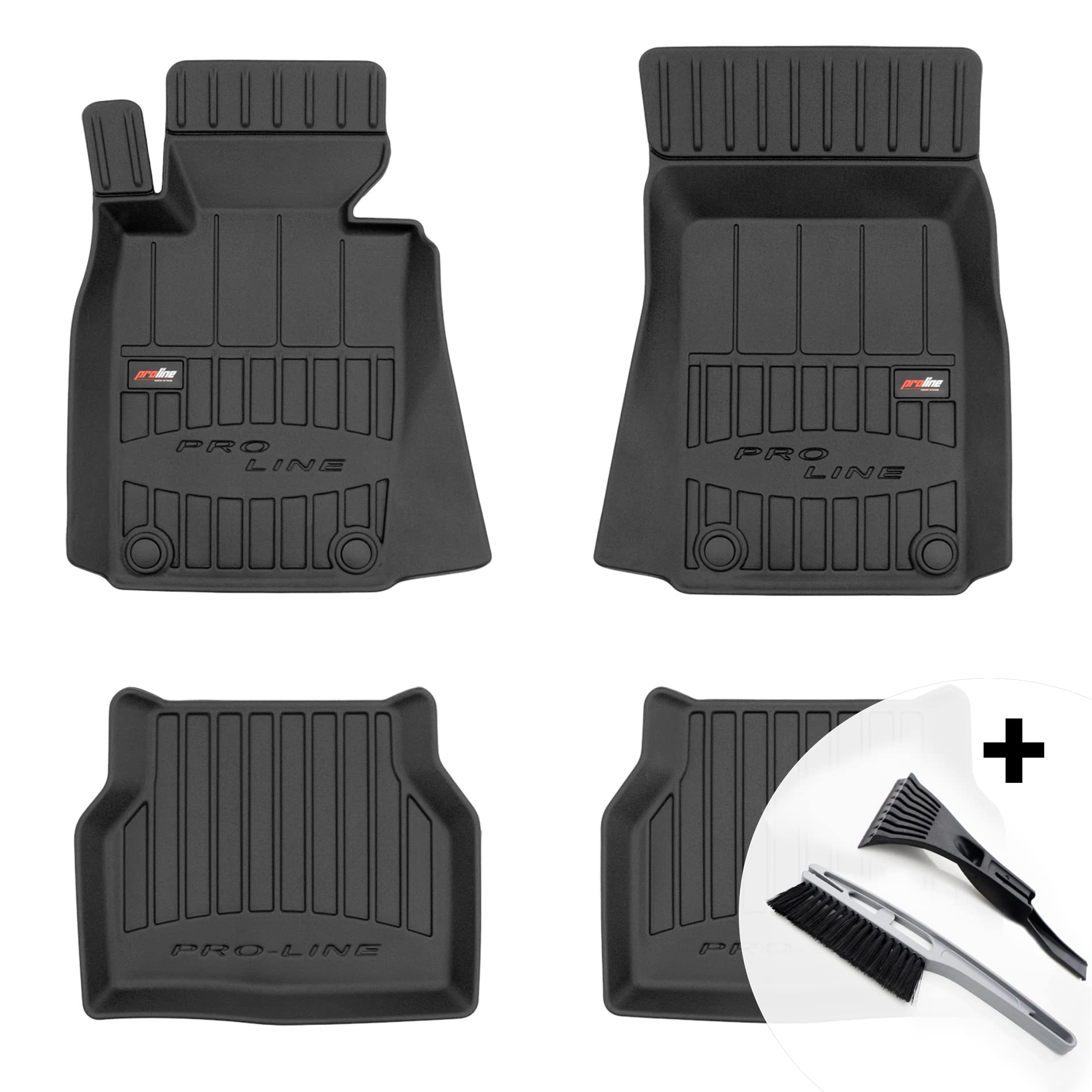 moto-MOLTICO 3D Gummimatten Auto, 4-teiliges Set, Allwetter Gummi Fußmatten, Antirutsch & Wasserfest Autoteppiche - passend für BMW 5er E39 1995-2003 moto-MOLTICO 3D Gummimatten Auto, 4-teiliges Set, Allwetter Gummi Fußmatten, Antirutsch & Wasserfest Autoteppiche - passend für BMW 5er E39 1995-2003 von moto-MOLTICO
