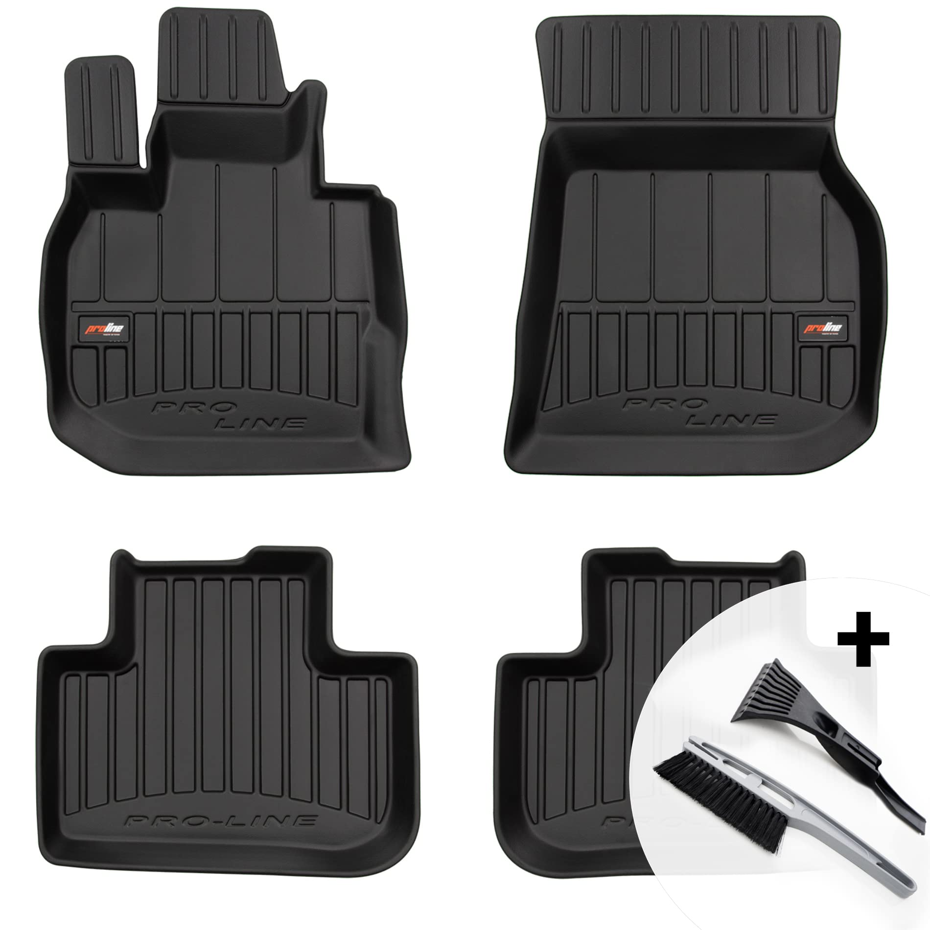 moto-MOLTICO 3D Gummimatten Auto, 4-teiliges Set, Allwetter Gummi Fußmatten, Antirutsch & Wasserfest Autoteppiche - passend für BMW X3 G01 X4 G02 ab 2017 moto-MOLTICO 3D Gummimatten Auto, 4-teiliges Set, Allwetter Gummi Fußmatten, Antirutsch & Wasserfest Autoteppiche - passend für BMW X3 G01 X4 G02 ab 2017 von moto-MOLTICO