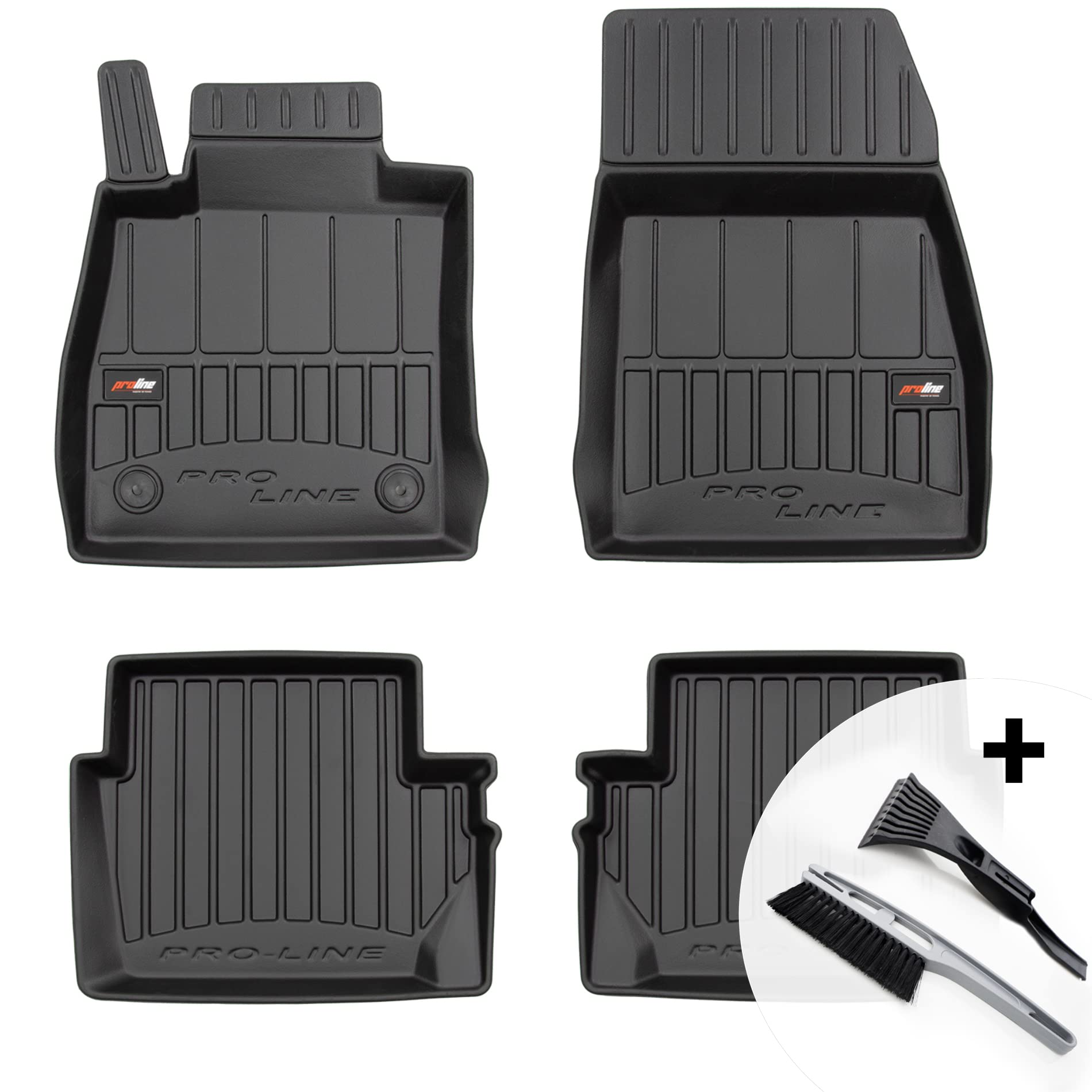 moto-MOLTICO 3D Gummimatten Auto, 4-teiliges Set, Allwetter Gummi Fußmatten, Antirutsch & Wasserfest Autoteppiche - passend für Ford Puma ab 2019 moto-MOLTICO 3D Gummimatten Auto, 4-teiliges Set, Allwetter Gummi Fußmatten, Antirutsch & Wasserfest Autoteppiche - passend für Ford Puma ab 2019 von moto-MOLTICO