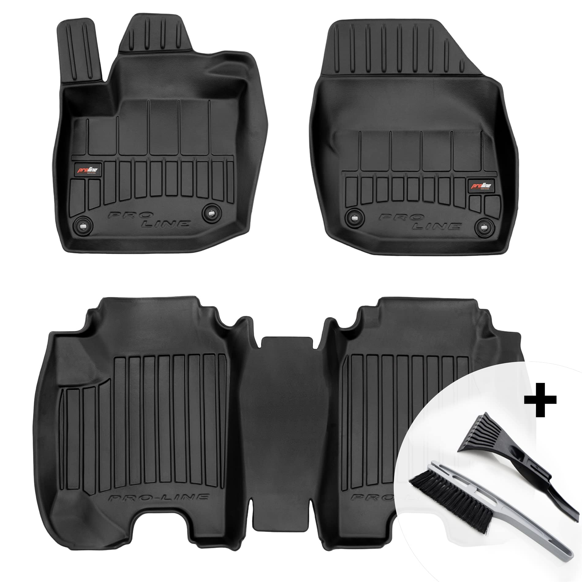 moto-MOLTICO 3D Gummimatten Auto, 4-teiliges Set, Allwetter Gummi Fußmatten, Antirutsch & Wasserfest Autoteppiche - passend für Honda Civic IX 2011-2016 moto-MOLTICO 3D Gummimatten Auto, 4-teiliges Set, Allwetter Gummi Fußmatten, Antirutsch & Wasserfest Autoteppiche - passend für Honda Civic IX 2011-2016 von moto-MOLTICO