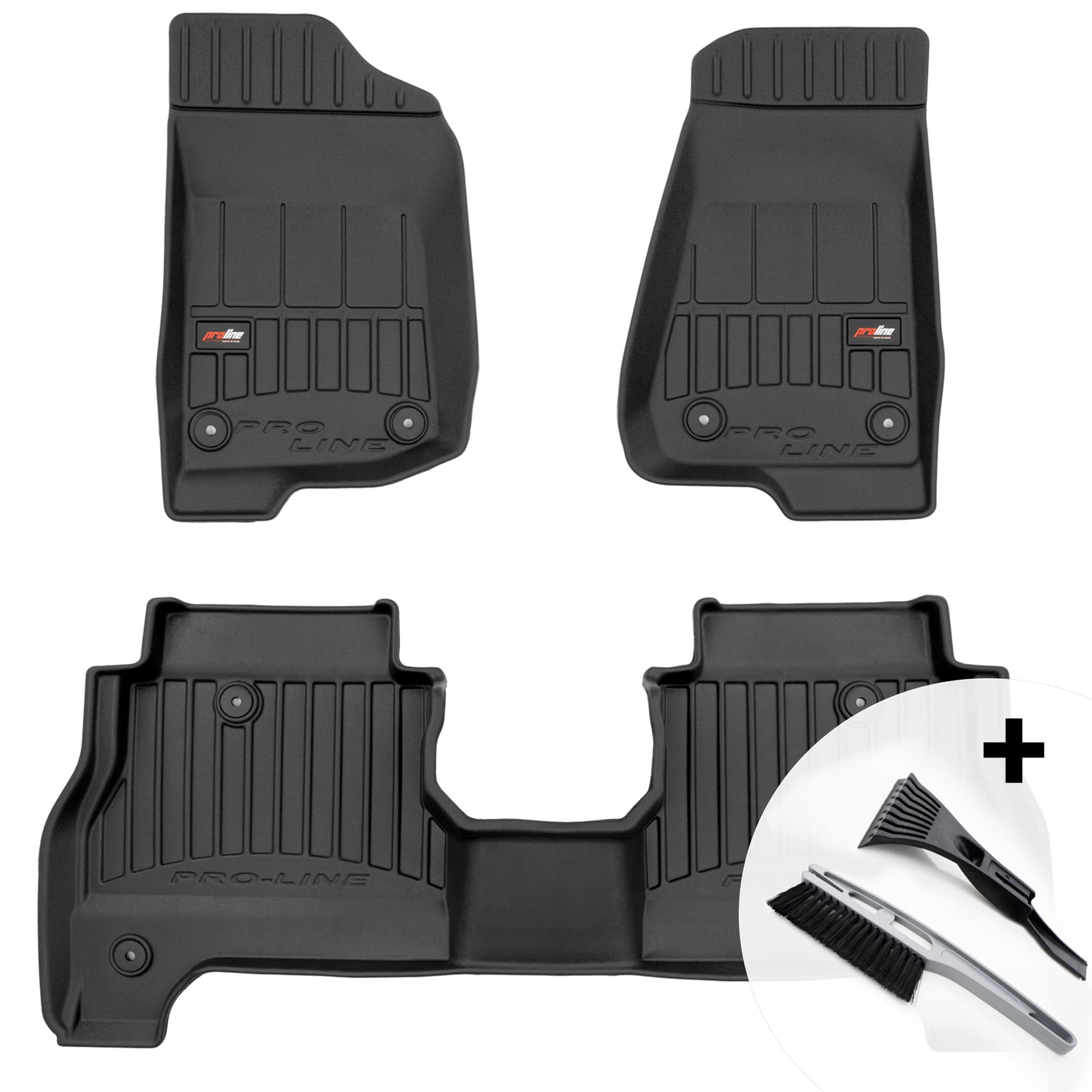 moto-MOLTICO 3D Gummimatten Auto, 4-teiliges Set, Allwetter Gummi Fußmatten, Antirutsch & Wasserfest Autoteppiche - passend für Jeep Gladiator ab 2021 moto-MOLTICO 3D Gummimatten Auto, 4-teiliges Set, Allwetter Gummi Fußmatten, Antirutsch & Wasserfest Autoteppiche - passend für Jeep Gladiator ab 2021 von moto-MOLTICO