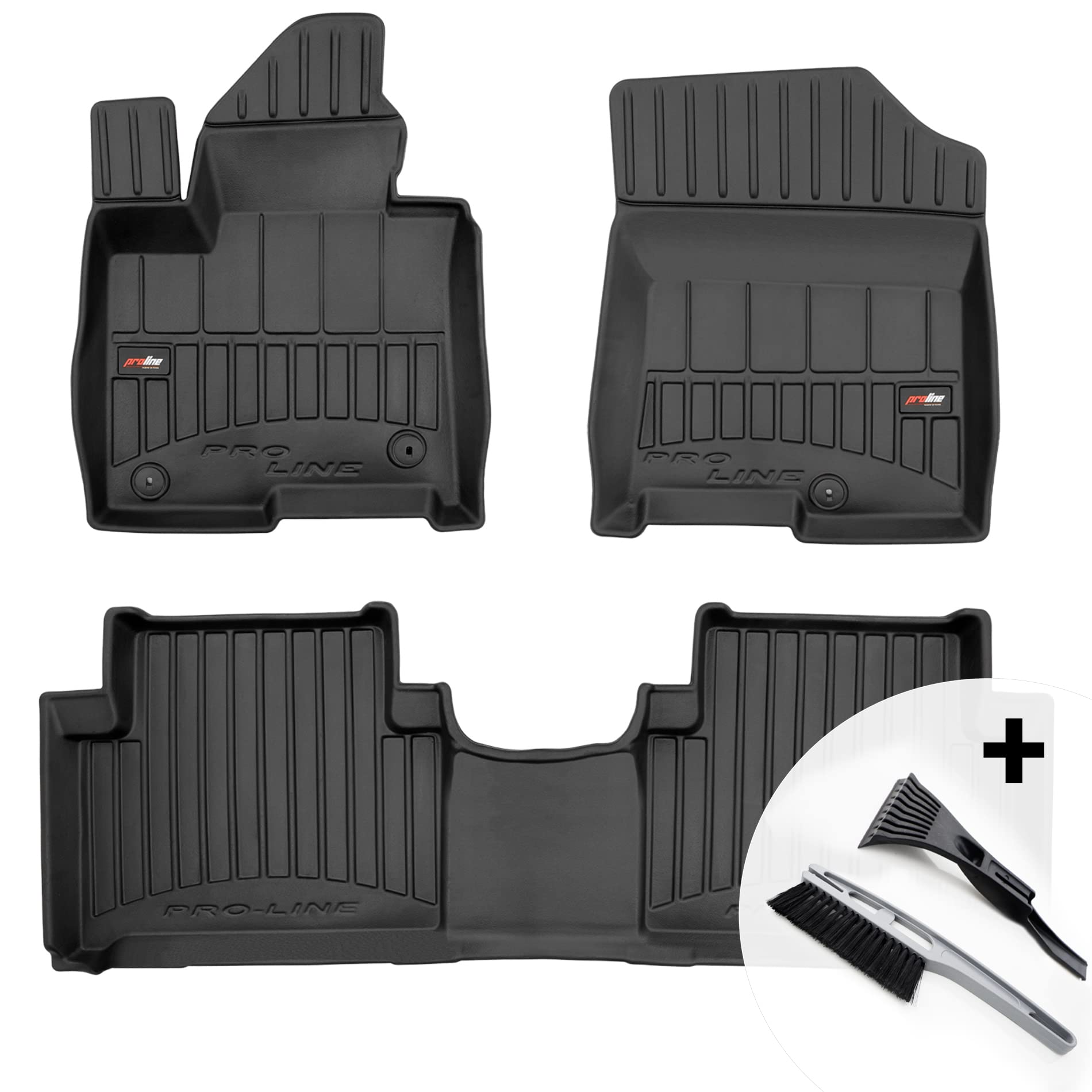 moto-MOLTICO 3D Gummimatten Auto, 4-teiliges Set, Allwetter Gummi Fußmatten, Antirutsch & Wasserfest Autoteppiche - passend für Kia Sorento IV Hybrid XL ab 2020 moto-MOLTICO 3D Gummimatten Auto, 4-teiliges Set, Allwetter Gummi Fußmatten, Antirutsch & Wasserfest Autoteppiche - passend für Kia Sorento IV Hybrid XL ab 2020 von moto-MOLTICO