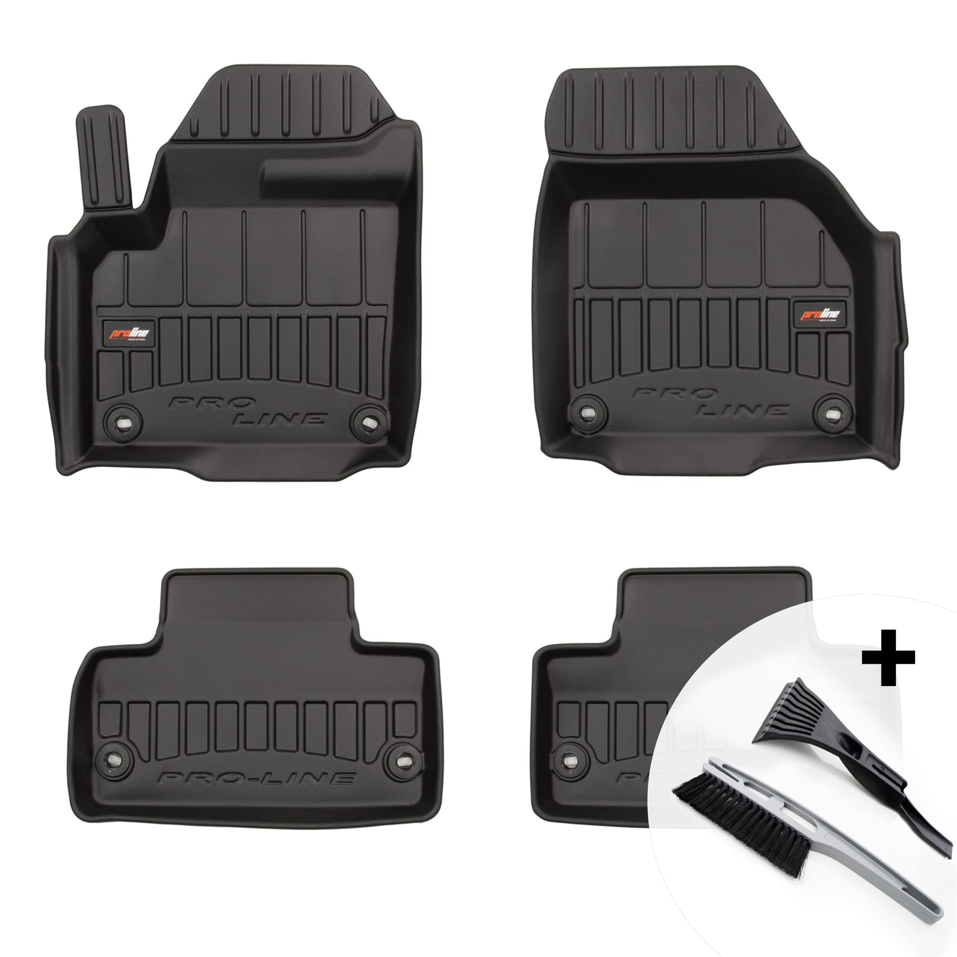 moto-MOLTICO 3D Gummimatten Auto, 4-teiliges Set, Allwetter Gummi Fußmatten, Antirutsch & Wasserfest Autoteppiche - passend für Land Rover Range Evoque ab 2011 moto-MOLTICO 3D Gummimatten Auto, 4-teiliges Set, Allwetter Gummi Fußmatten, Antirutsch & Wasserfest Autoteppiche - passend für Land Rover Range Evoque ab 2011 von moto-MOLTICO