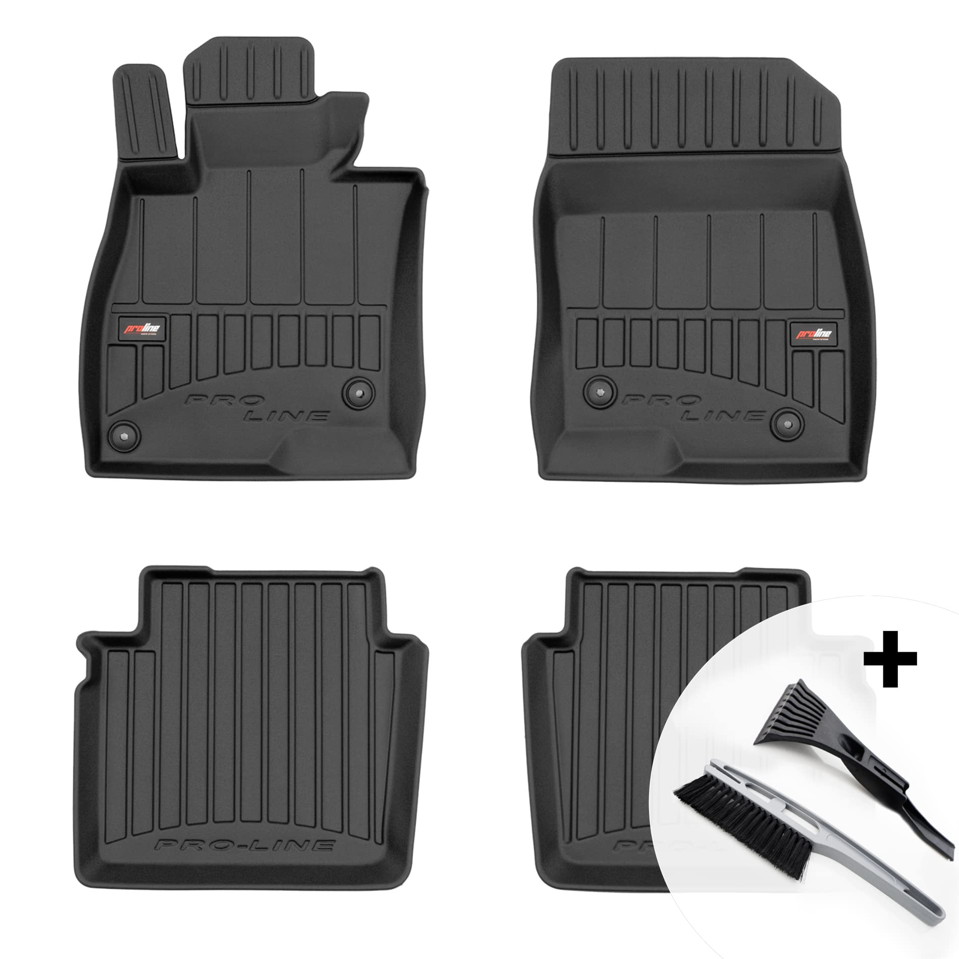 moto-MOLTICO 3D Gummimatten Auto, 4-teiliges Set, Allwetter Gummi Fußmatten, Antirutsch & Wasserfest Autoteppiche - passend für Mazda 6 III Stufenheck 2013-2018 moto-MOLTICO 3D Gummimatten Auto, 4-teiliges Set, Allwetter Gummi Fußmatten, Antirutsch & Wasserfest Autoteppiche - passend für Mazda 6 III Stufenheck 2013-2018 von moto-MOLTICO
