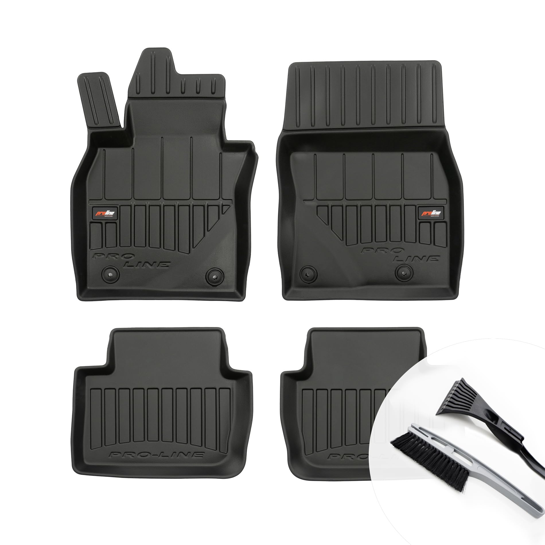 moto-MOLTICO 3D Gummimatten Auto, 4-teiliges Set, Allwetter Gummi Fußmatten, Antirutsch & Wasserfest Autoteppiche - passend für Mazda CX-60 ab 2022 moto-MOLTICO 3D Gummimatten Auto, 4-teiliges Set, Allwetter Gummi Fußmatten, Antirutsch & Wasserfest Autoteppiche - passend für Mazda CX-60 ab 2022 von moto-MOLTICO
