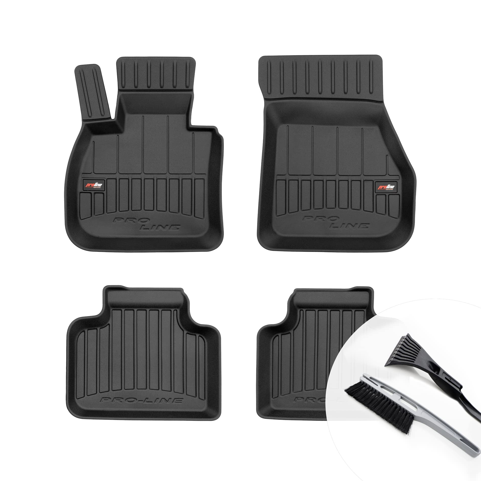 moto-MOLTICO 3D Gummimatten Auto, 4-teiliges Set, Allwetter Gummi Fußmatten, Antirutsch & Wasserfest Autoteppiche - passend für Mini Countryman II ab 2016 moto-MOLTICO 3D Gummimatten Auto, 4-teiliges Set, Allwetter Gummi Fußmatten, Antirutsch & Wasserfest Autoteppiche - passend für Mini Countryman II ab 2016 von moto-MOLTICO