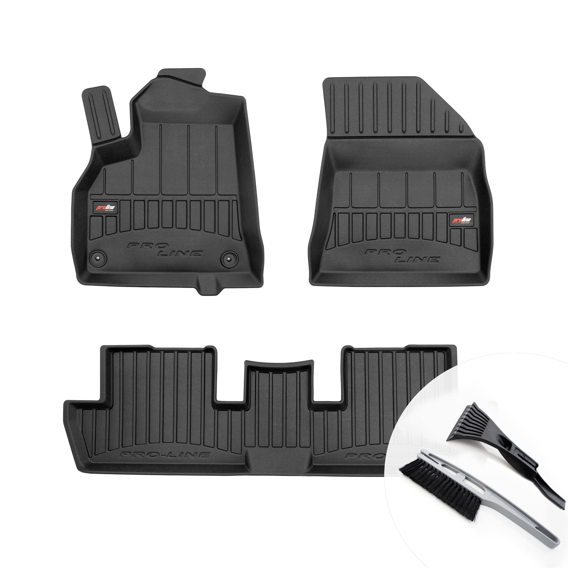moto-MOLTICO 3D Gummimatten Auto, 4-teiliges Set, Allwetter Gummi Fußmatten, Antirutsch & Wasserfest Autoteppiche - passend für Peugeot 3008 I 2009-2016 moto-MOLTICO 3D Gummimatten Auto, 4-teiliges Set, Allwetter Gummi Fußmatten, Antirutsch & Wasserfest Autoteppiche - passend für Peugeot 3008 I 2009-2016 von moto-MOLTICO