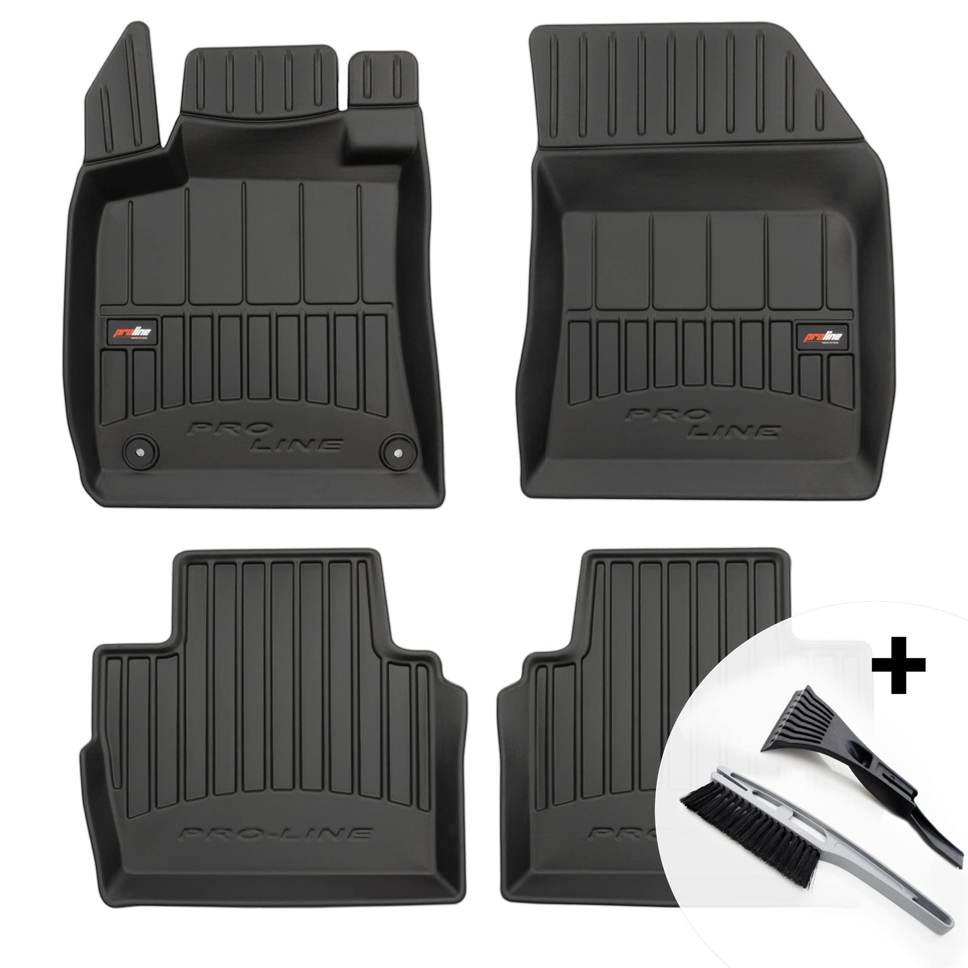 moto-MOLTICO 3D Gummimatten Auto, 4-teiliges Set, Allwetter Gummi Fußmatten, Antirutsch & Wasserfest Autoteppiche - passend für Peugeot 508 II ab 2018 moto-MOLTICO 3D Gummimatten Auto, 4-teiliges Set, Allwetter Gummi Fußmatten, Antirutsch & Wasserfest Autoteppiche - passend für Peugeot 508 II ab 2018 von moto-MOLTICO