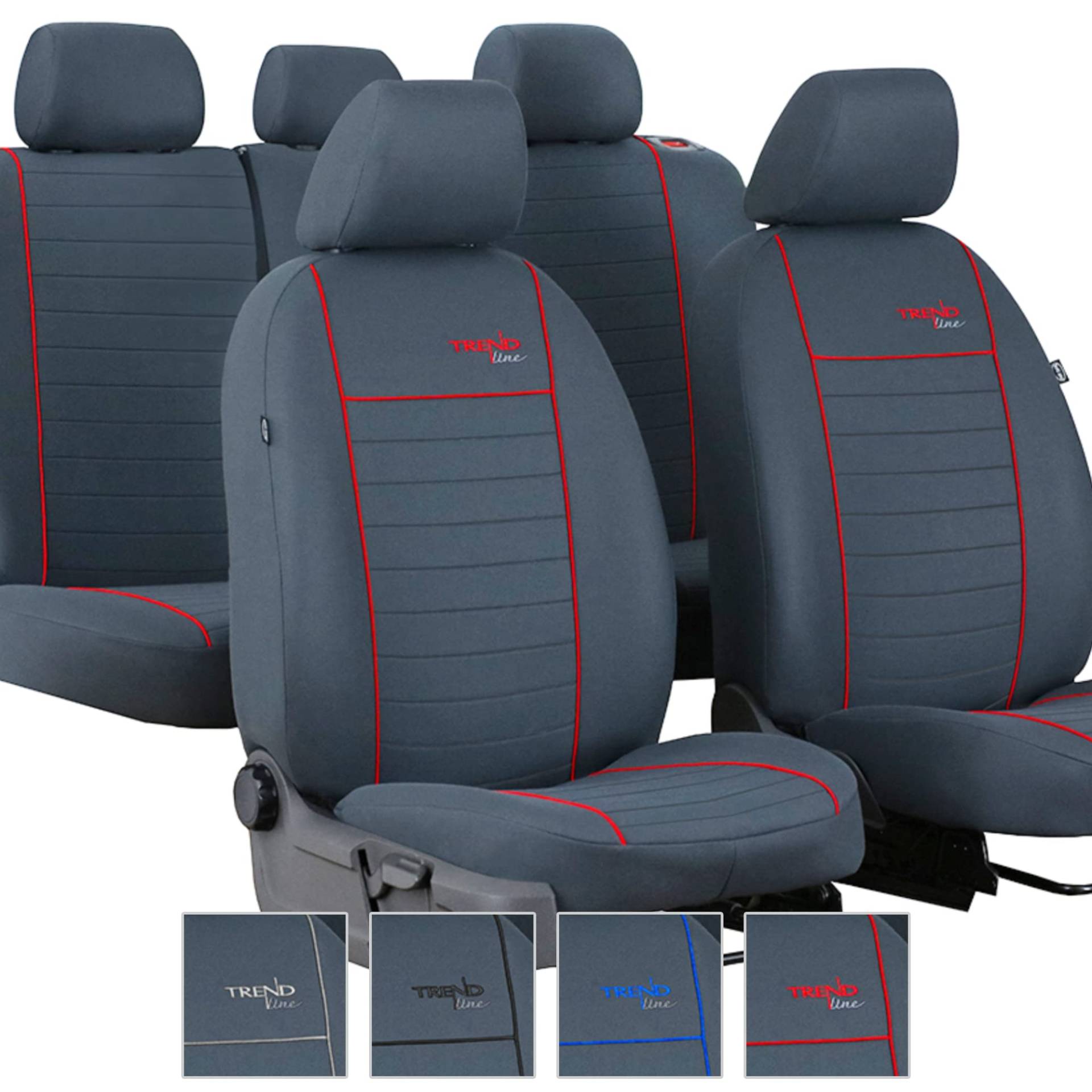 moto-MOLTICO Autositzbezüge 2+3 - Universal Auto Sitzauflagen Set - Dreilagig Auto Sitzbezüge mit Reißverschluss - Dauerhafter Sitzbezug Auto Vordersitze und Rücksitze - Graphit Rot moto-MOLTICO Autositzbezüge 2+3 - Universal Auto Sitzauflagen Set - Dreilagig Auto Sitzbezüge mit Reißverschluss - Dauerhafter Sitzbezug Auto Vordersitze und Rücksitze - Graphit Rot von moto-MOLTICO