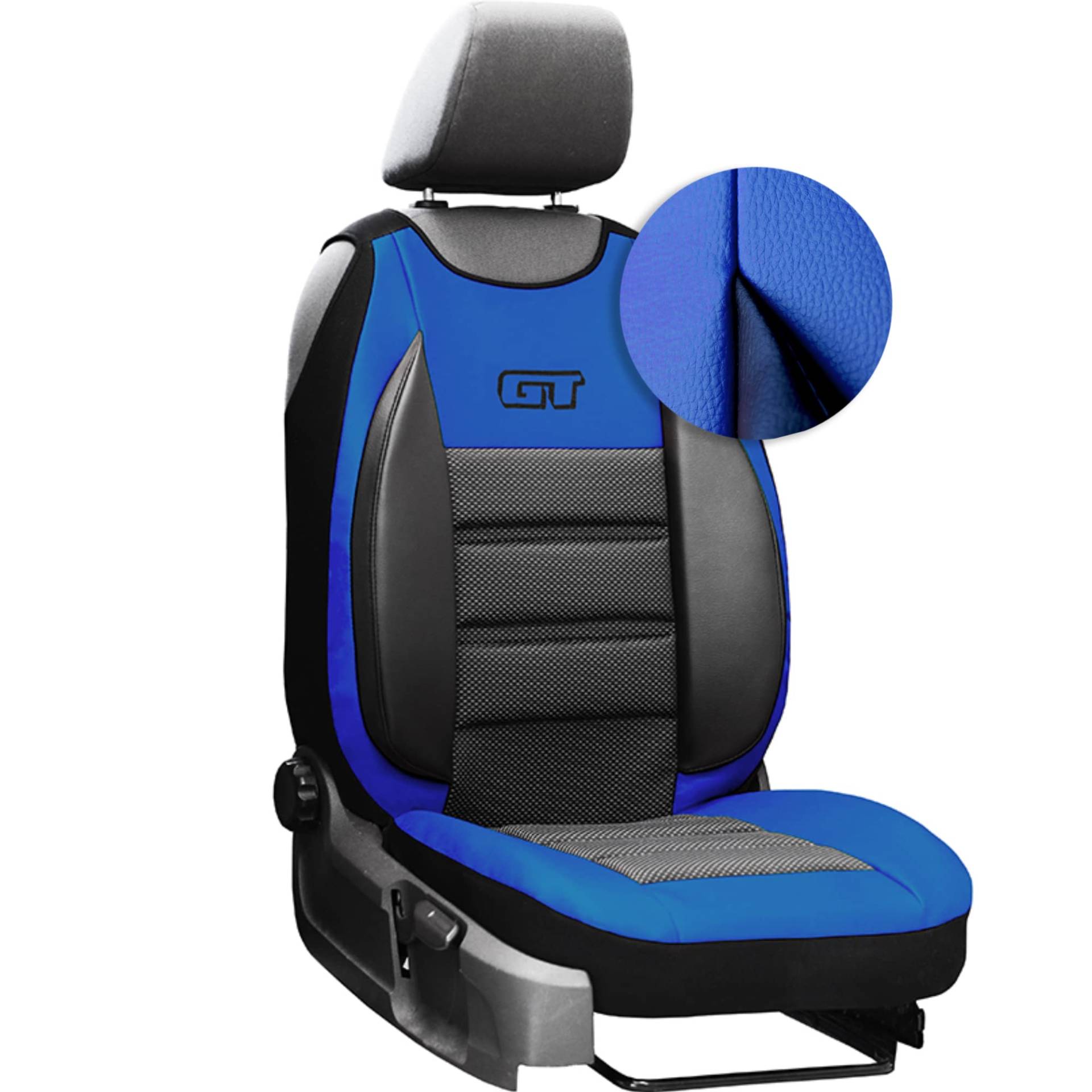moto-MOLTICO Autositzbezüge – Autositzschoner Universalgröße - Sitzauflage Auto - Ökologisches Leder - Sitzbezug Auto Fahrersitz - Matte für Sitze im Auto - Schonbezug Autositz - Blau moto-MOLTICO Autositzbezüge – Autositzschoner Universalgröße - Sitzauflage Auto - Ökologisches Leder - Sitzbezug Auto Fahrersitz - Matte für Sitze im Auto - Schonbezug Autositz - Blau von moto-MOLTICO