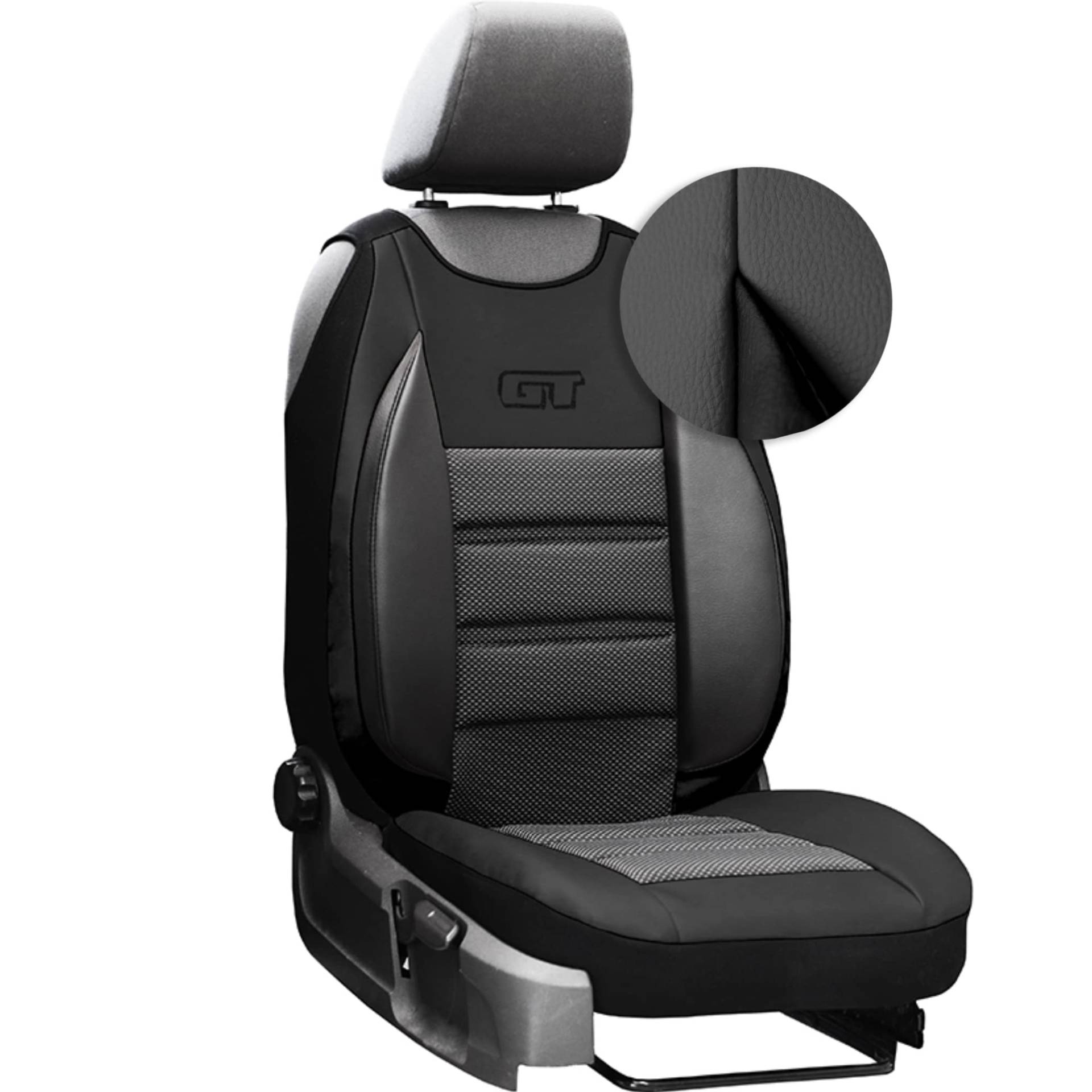 moto-MOLTICO Autositzbezüge – Autositzschoner Universalgröße - Sitzauflage Auto - Ökologisches Leder - Sitzbezug Auto Fahrersitz - Matte für Sitze im Auto - Schonbezug Autositz - Schwarz moto-MOLTICO Autositzbezüge – Autositzschoner Universalgröße - Sitzauflage Auto - Ökologisches Leder - Sitzbezug Auto Fahrersitz - Matte für Sitze im Auto - Schonbezug Autositz - Schwarz von moto-MOLTICO