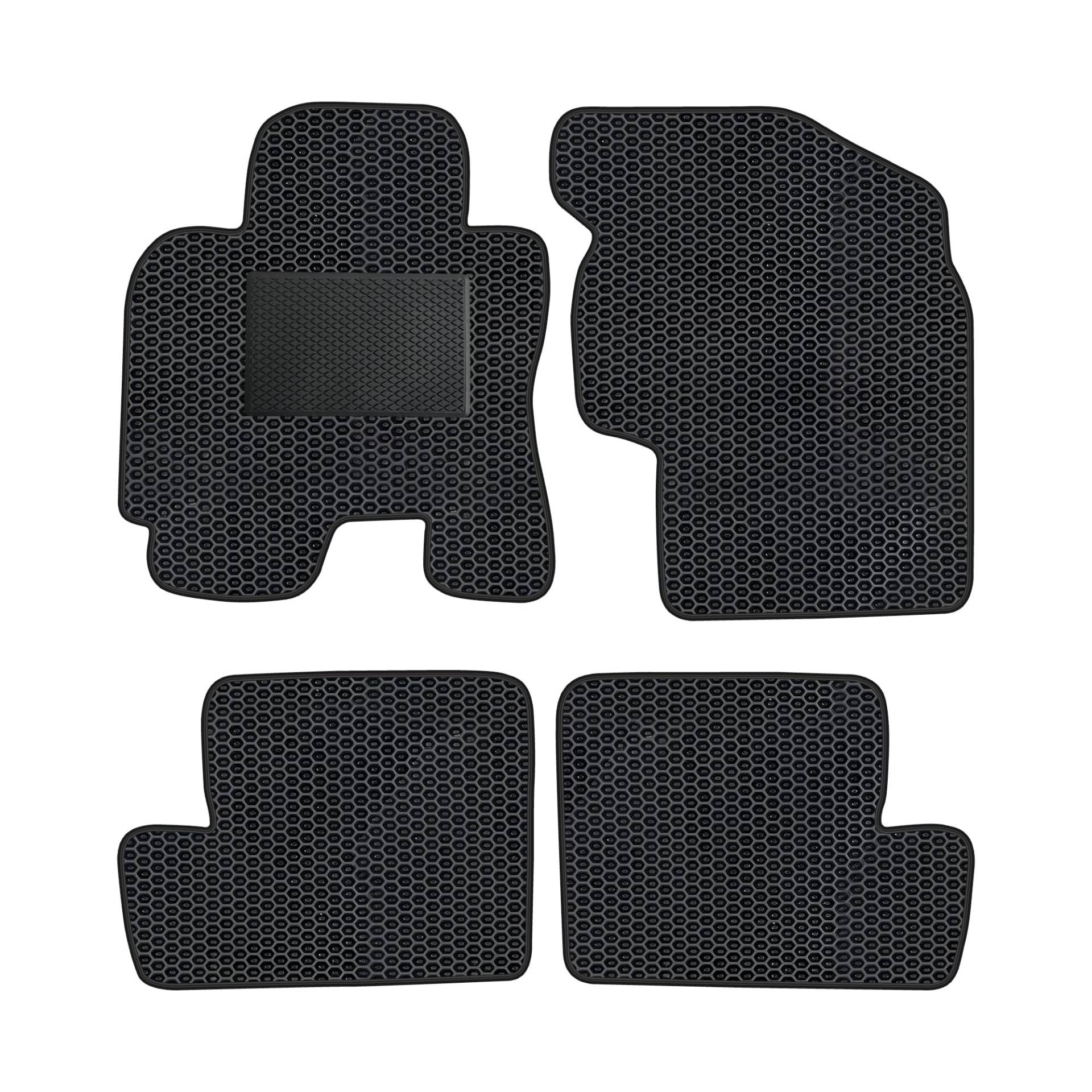 moto-MOLTICO Eva Fußmatten Auto - Automatten passend für Toyota RAV4 II 2003-2006 5 Türen (mit Verstärkung), rutschfeste und Wasserfeste Autoteppiche von moto-MOLTICO