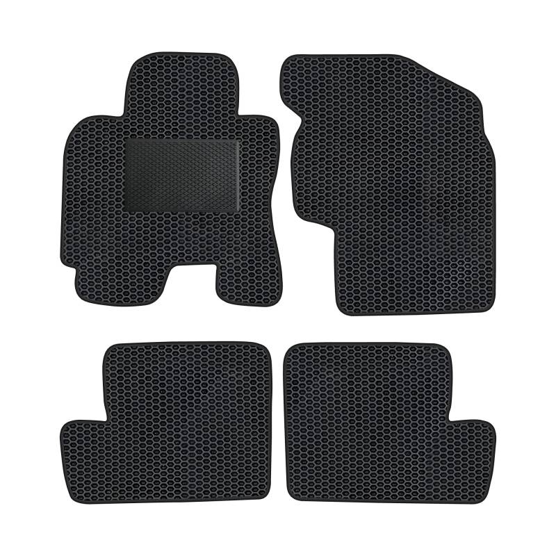 moto-MOLTICO Eva Fußmatten Auto - Automatten passend für Toyota RAV4 II 2003-2006 5 Türen (mit Verstärkung), rutschfeste und Wasserfeste Autoteppiche von moto-MOLTICO