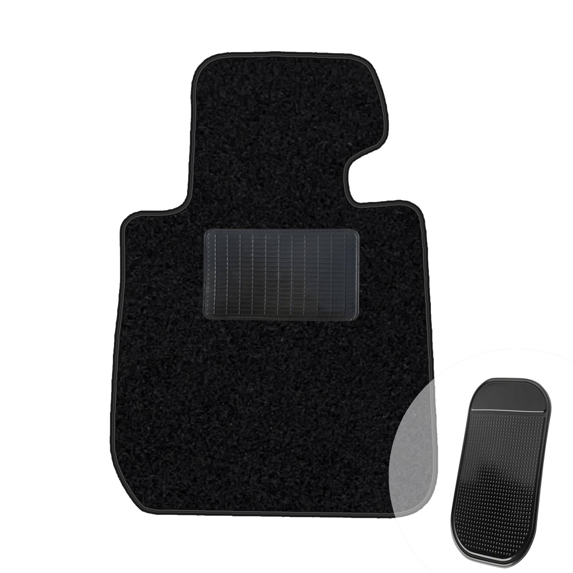 moto-MOLTICO Fahrer Fußmatte Auto Velours Fahrerseite Autoteppiche Schwarz Fahrermatte 1-teilig passend für BMW 3er F30 F31 2011-2019 moto-MOLTICO Fahrer Fußmatte Auto Velours Fahrerseite Autoteppiche Schwarz Fahrermatte 1-teilig passend für BMW 3er F30 F31 2011-2019 von moto-MOLTICO