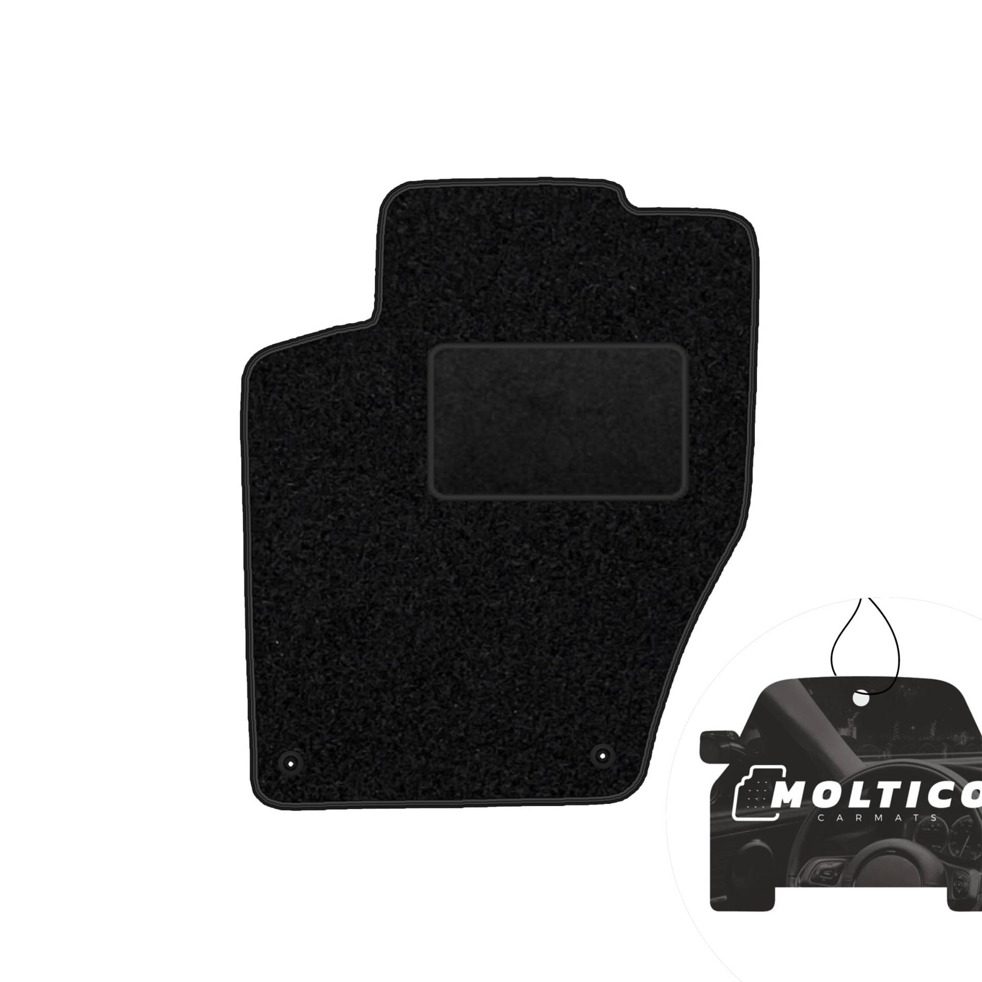 moto-MOLTICO Fahrer Fußmatte Auto Velours Fahrerseite Autoteppiche Schwarz Fahrermatte 1-teilig passend für Citroen C4 II DS4 moto-MOLTICO Fahrer Fußmatte Auto Velours Fahrerseite Autoteppiche Schwarz Fahrermatte 1-teilig passend für Citroen C4 II DS4 von moto-MOLTICO