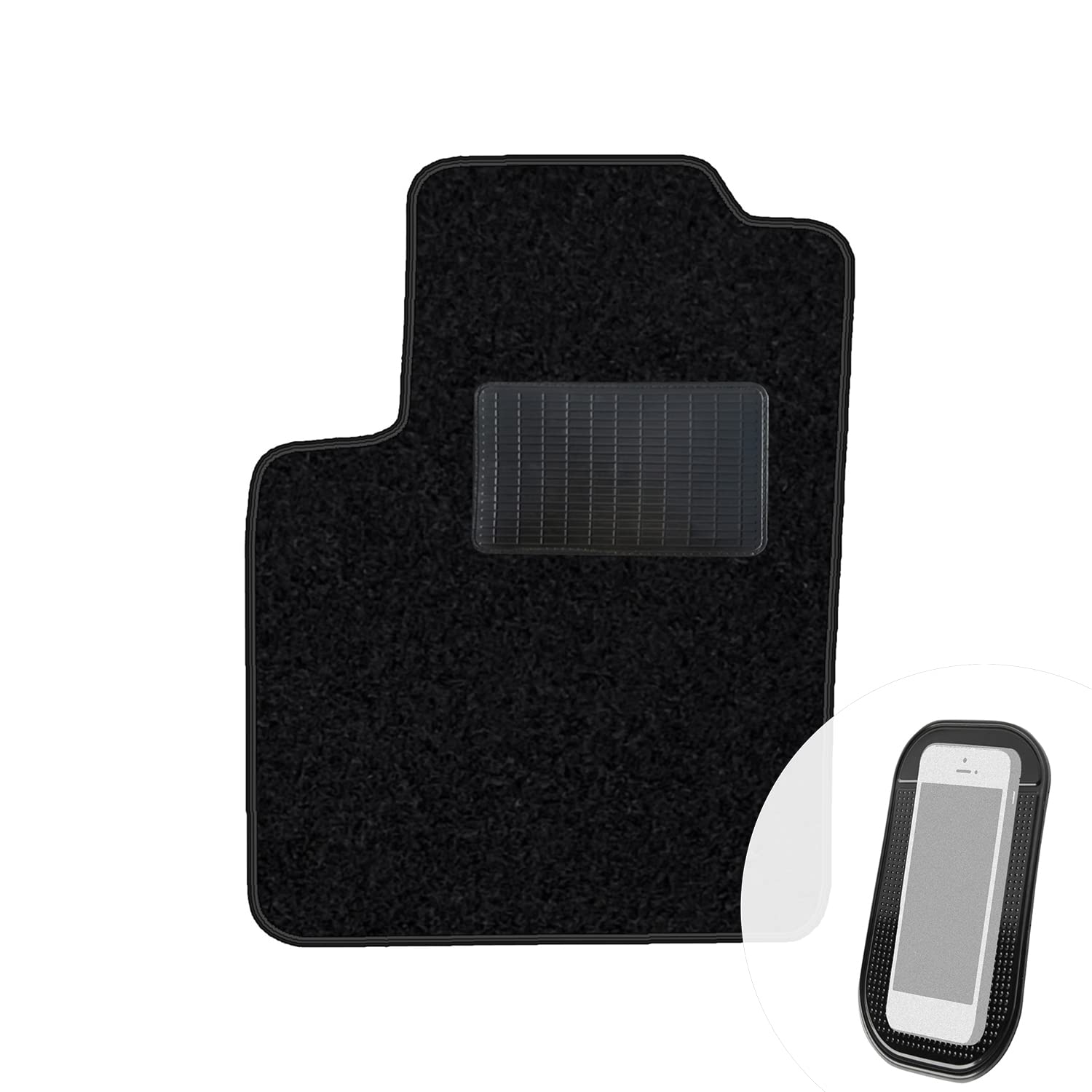 moto-MOLTICO Fahrer Fußmatte Auto Velours Fahrerseite Autoteppiche Schwarz Fahrermatte 1-teilig passend für Ford Ka II 2008-2016 moto-MOLTICO Fahrer Fußmatte Auto Velours Fahrerseite Autoteppiche Schwarz Fahrermatte 1-teilig passend für Ford Ka II 2008-2016 von moto-MOLTICO