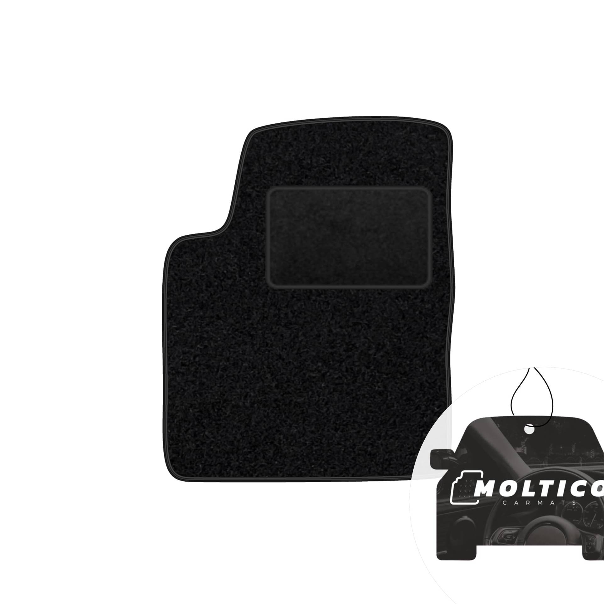 moto-MOLTICO Fahrer Fußmatte Auto Velours Fahrerseite Autoteppiche Schwarz Fahrermatte 1-teilig passend für Hyundai i10 I 2008-2013 moto-MOLTICO Fahrer Fußmatte Auto Velours Fahrerseite Autoteppiche Schwarz Fahrermatte 1-teilig passend für Hyundai i10 I 2008-2013 von moto-MOLTICO