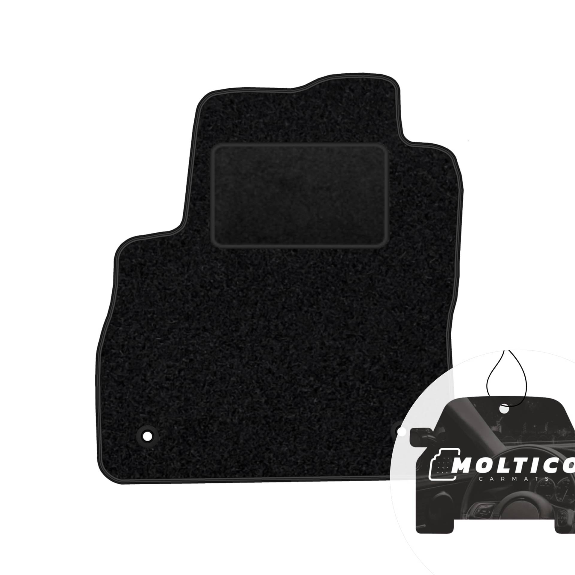 moto-MOLTICO Fahrer Fußmatte Auto Velours Fahrerseite Autoteppiche Schwarz Fahrermatte 1-teilig passend für Opel Astra K 2015-2021 moto-MOLTICO Fahrer Fußmatte Auto Velours Fahrerseite Autoteppiche Schwarz Fahrermatte 1-teilig passend für Opel Astra K 2015-2021 von moto-MOLTICO