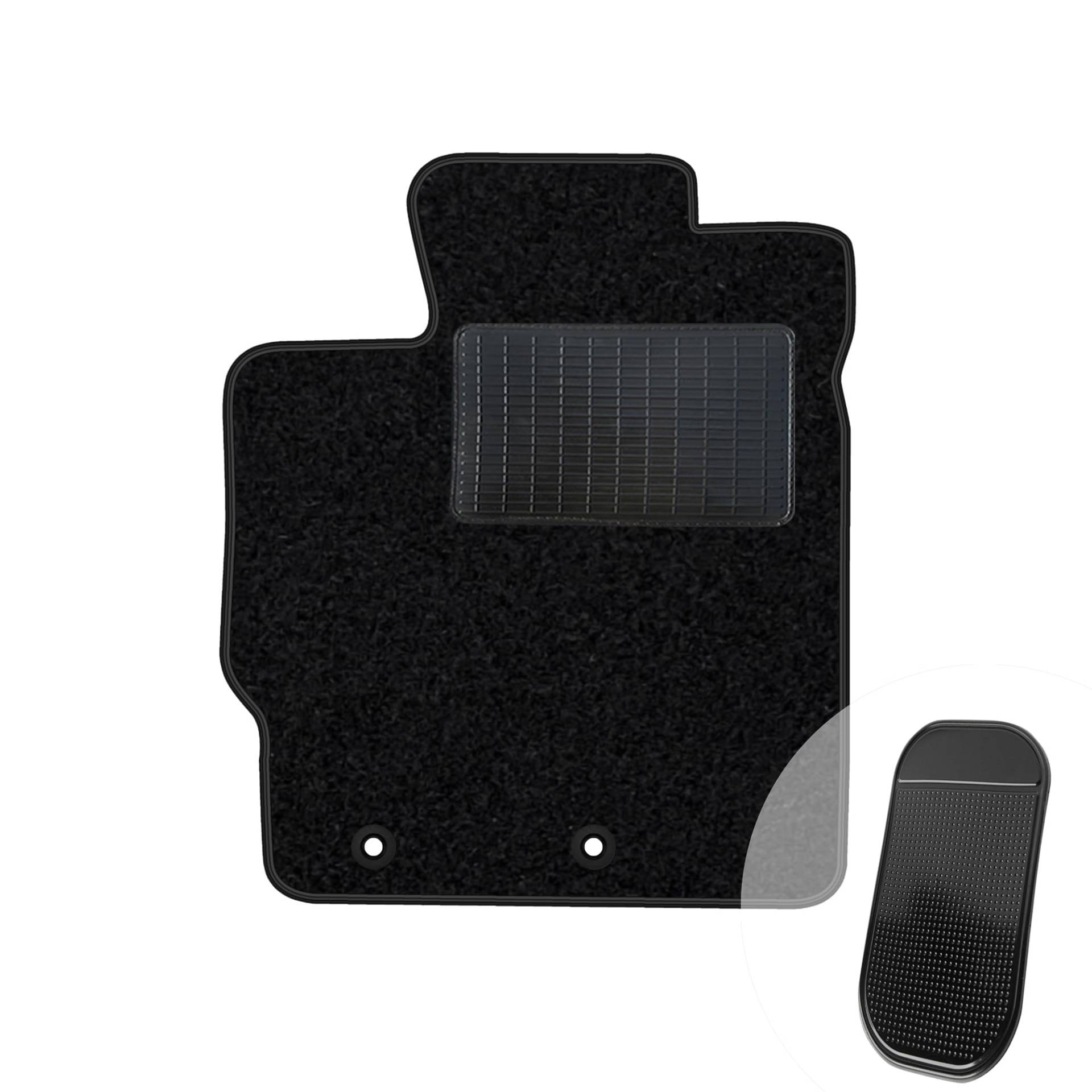 moto-MOLTICO Fahrer Fußmatte Auto Velours Fahrerseite Autoteppiche Schwarz Fahrermatte 1-teilig passend für Toyota Yaris III 2011-2019 moto-MOLTICO Fahrer Fußmatte Auto Velours Fahrerseite Autoteppiche Schwarz Fahrermatte 1-teilig passend für Toyota Yaris III 2011-2019 von moto-MOLTICO