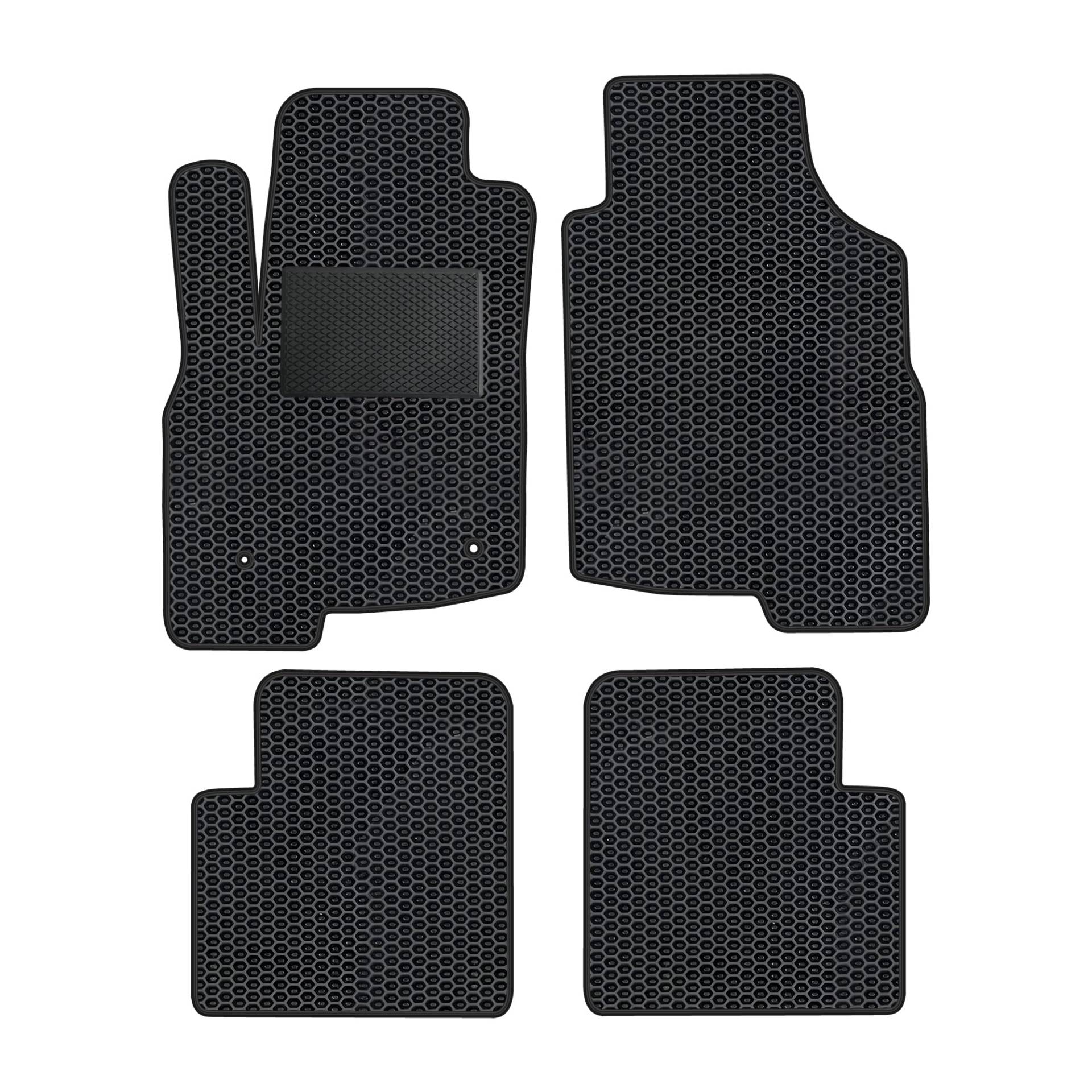moto-MOLTICO Eva Fußmatten Auto - Automatten passend für FIAT Panda III ab 2012 (mit Verstärkung), rutschfeste und Wasserfeste Autoteppiche von moto-MOLTICO