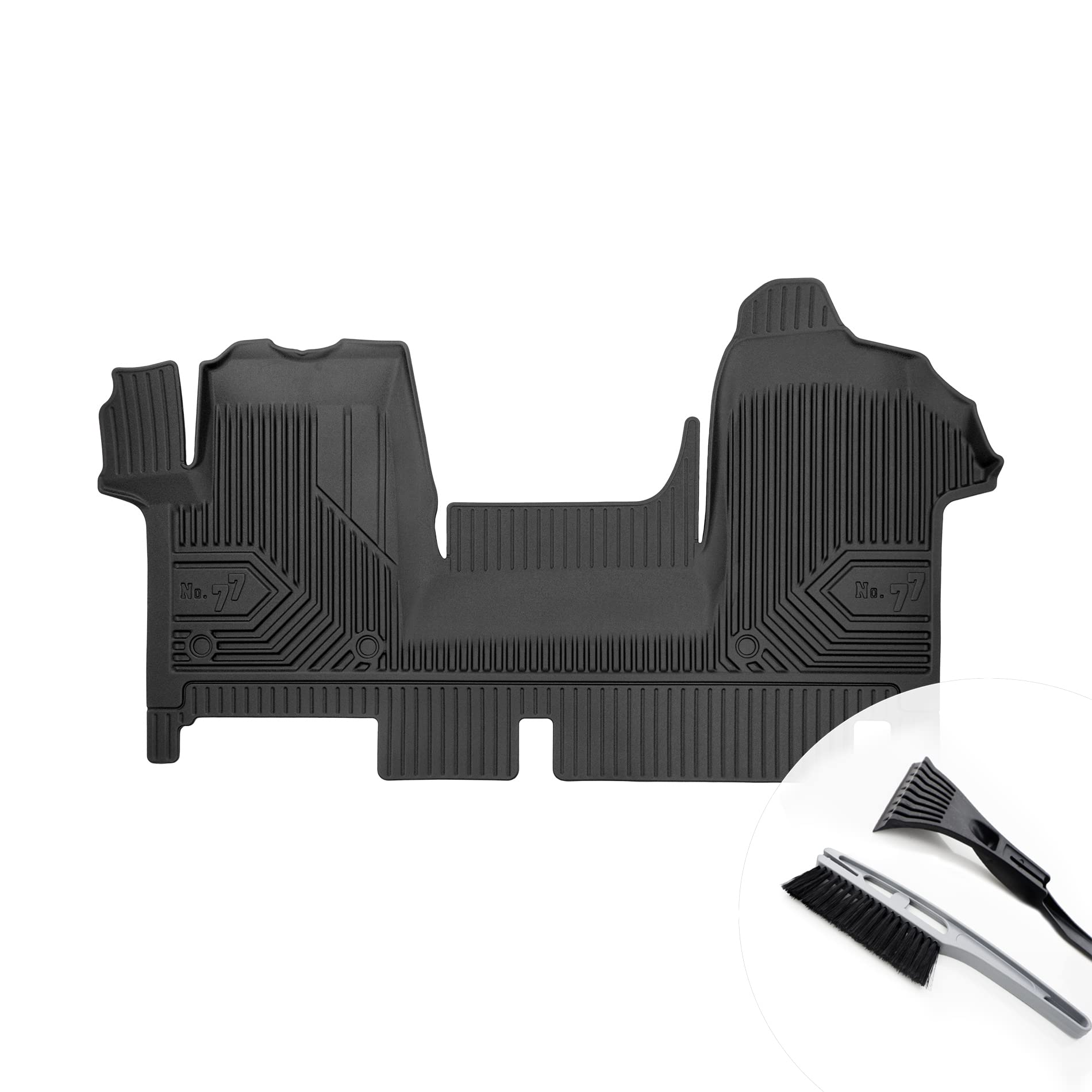 moto-MOLTICO Gummimatten Auto, 4-teiliges Set, Allwetter Gummi Fußmatten mit Rand, Antirutsch & Wasserfest Autoteppiche - passend für Nissan NV400 Opel Movano B Renault Master III moto-MOLTICO Gummimatten Auto, 4-teiliges Set, Allwetter Gummi Fußmatten mit Rand, Antirutsch & Wasserfest Autoteppiche - passend für Nissan NV400 Opel Movano B Renault Master III von moto-MOLTICO