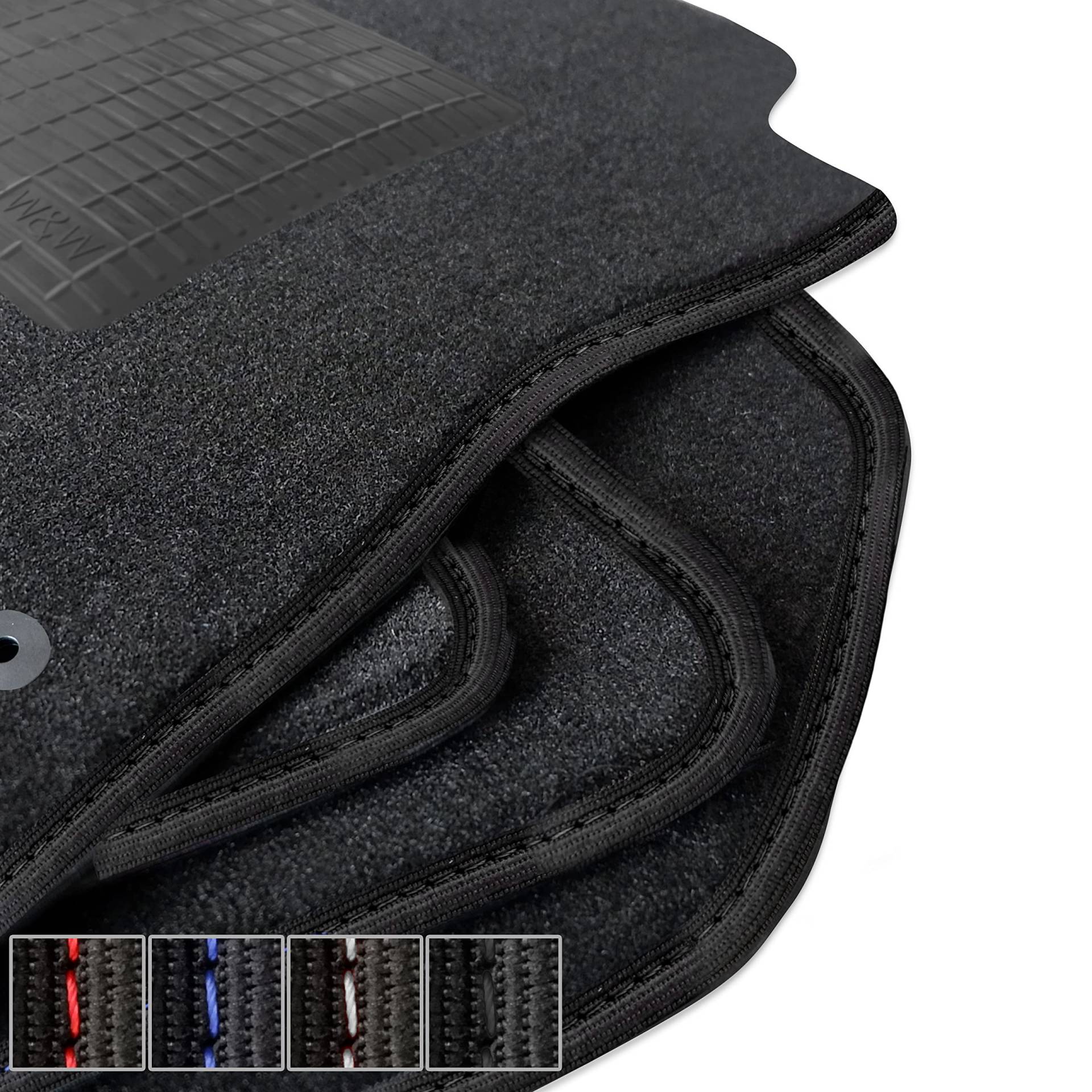 moto-MOLTICO Premium Auto Velours Autoteppiche Schwarz Automatten passend für Opel Corsa F ab 2019 - Schwarze moto-MOLTICO Premium Auto Velours Autoteppiche Schwarz Automatten passend für Opel Corsa F ab 2019 - Schwarze von moto-MOLTICO