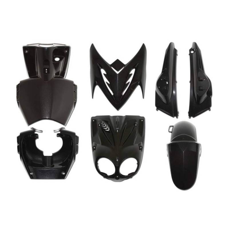 Motodak Verkleidung MBK Stunt/Slider (Schwarz, 7-teilig) von motodak