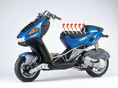 Sitzheizung Carbon Ersatzteil für/kompatibel mit Italjet Roller von motorsportgoetz