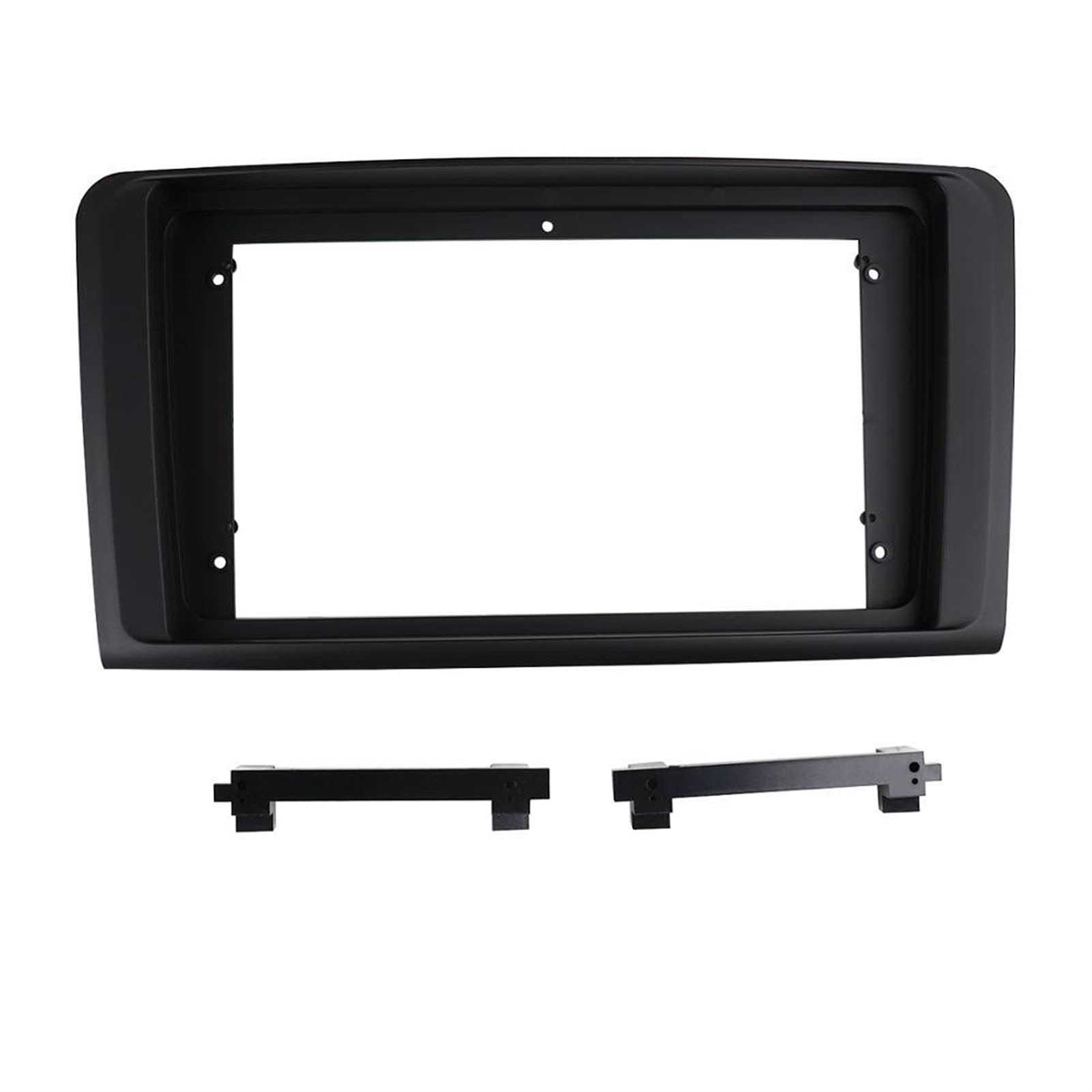 Auto-Audio-Rahmen 9-Zoll-Autoradio-Blendenrahmen, Stereo-Panel, GPS-Player-Blende/Passend for MERCEDE BENZ ML W164 2006-2010, Armaturenbrett-Installationsverkleidungssatz,Autoradio Radioblende Doppel Auto-Audio-Rahmen 9-Zoll-Autoradio-Blendenrahmen, Stereo-Panel, GPS-Player-Blende/Passend for MERCEDE BENZ ML W164 2006-2010, Armaturenbrett-Installationsverkleidungssatz,Autoradio Radioblende Doppel von mraznlbm