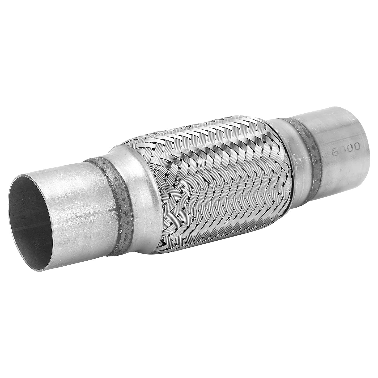 Auspuff Flexrohr, Edelstahl Auspuff Flexrohr 57x250mm Doppelgeflochtener Faltenbalg Silber für PKW Offroad Fahrzeuge Busse und LKW Auspuff Flexrohr, Edelstahl Auspuff Flexrohr 57x250mm Doppelgeflochtener Faltenbalg Silber für PKW Offroad Fahrzeuge Busse und LKW von mumisuto
