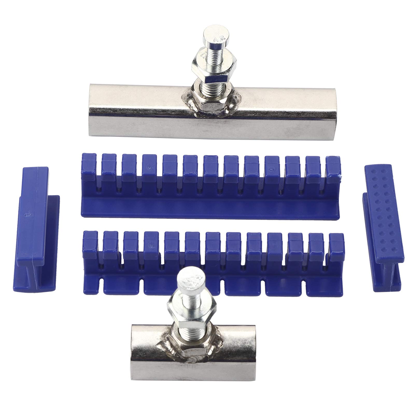 Karosserie-Ausbeulen-Reparatur-Werkzeug, Dellen-Auto-Reparatur-Werkzeug Fahrzeug-Ausbeulen-Reparatur-Werkzeug-Set Blaues Dellen-Abzieher-Set, Abziehlaschen für PDR Karosserie-Ausbeulen-Reparatur-Werkzeug, Dellen-Auto-Reparatur-Werkzeug Fahrzeug-Ausbeulen-Reparatur-Werkzeug-Set Blaues Dellen-Abzieher-Set, Abziehlaschen für PDR von mumisuto