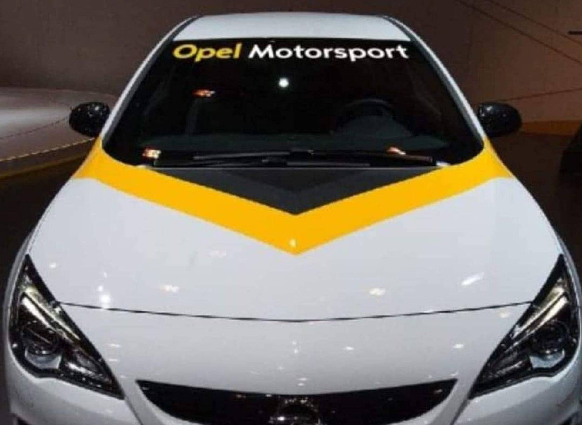 OpelAufkleber Motorsport Plus Blendstreifen 130cm Sonnenschutz Scheibe Aufkleber Frontscheibe Aufkleber Tuning Scheibe Lack TYP-M von myrockshirt