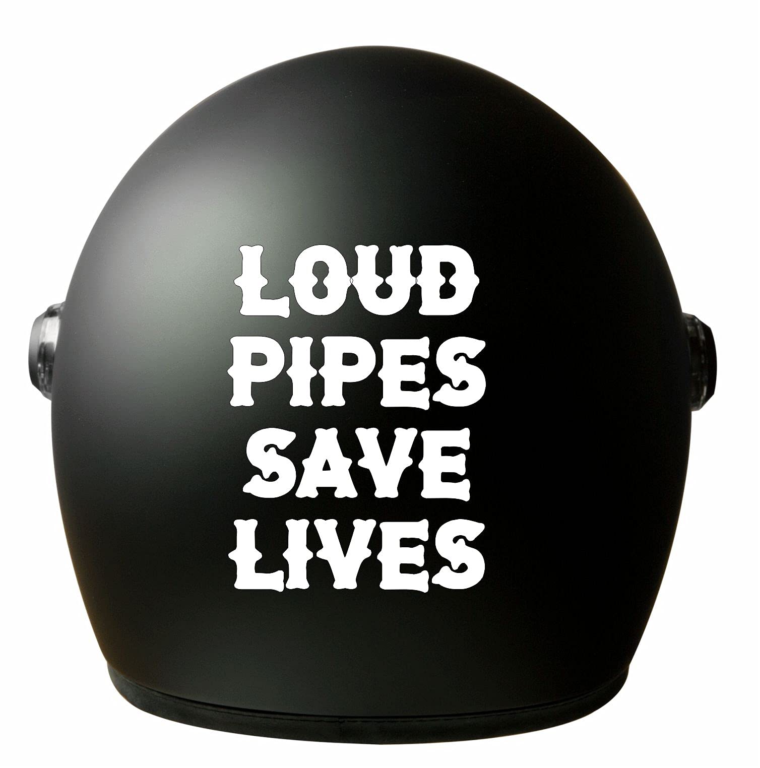 myrockshirt Loud Pipes Save Lives 2 x Aufkleber f. Helm Motorrad Motorradhelm Bike Biker Sticker myrockshirt Loud Pipes Save Lives 2 x Aufkleber f. Helm Motorrad Motorradhelm Bike Biker Sticker von myrockshirt