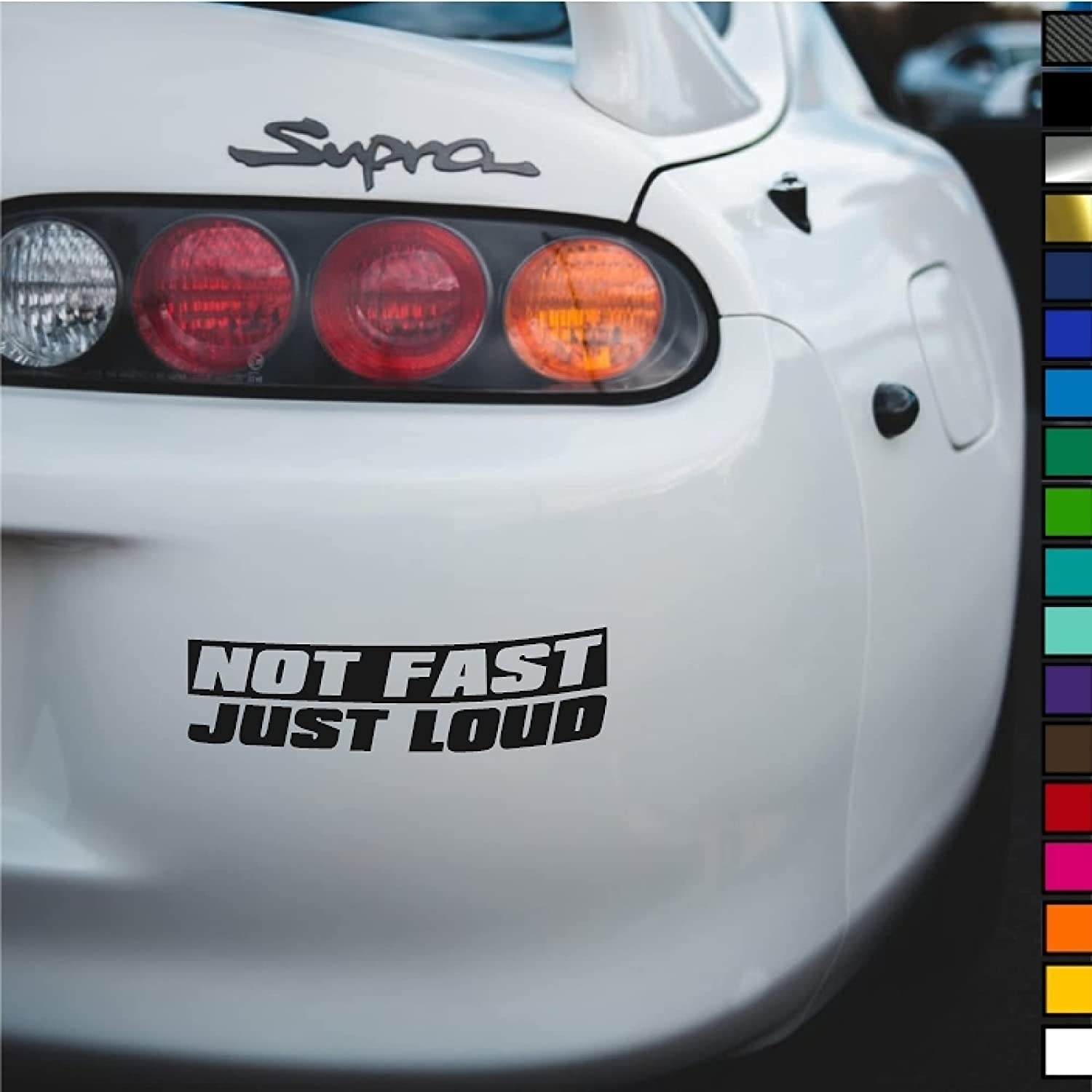 myrockshirt Nicht schnell nur laut not Fast just Loud 15 cm Aufkleber Autoaufkleber Sticker myrockshirt Nicht schnell nur laut not Fast just Loud 15 cm Aufkleber Autoaufkleber Sticker von myrockshirt